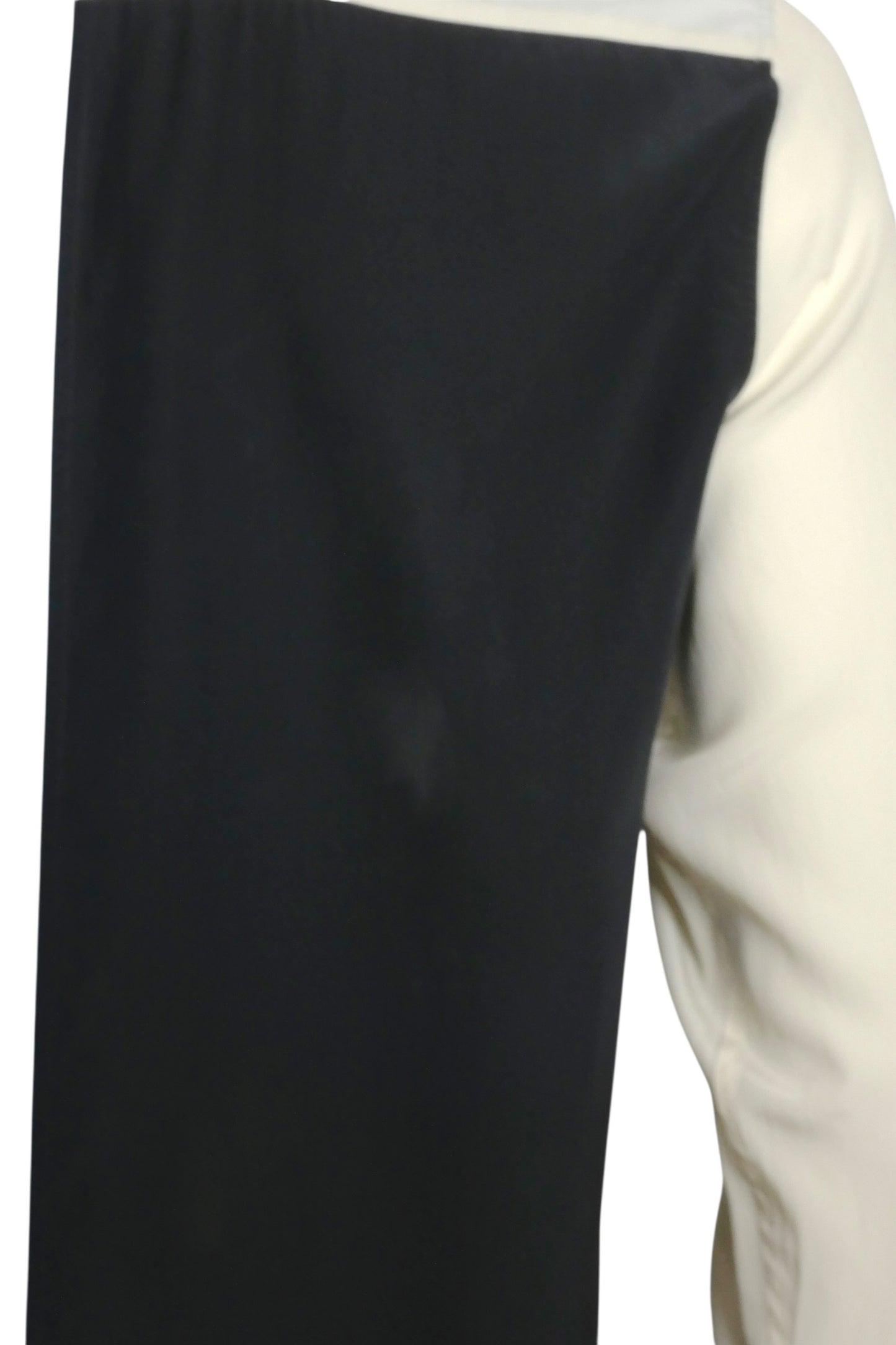 JIL SANDER- 2019 Colorblock Silk L/S Tunic Shirt, Size Small