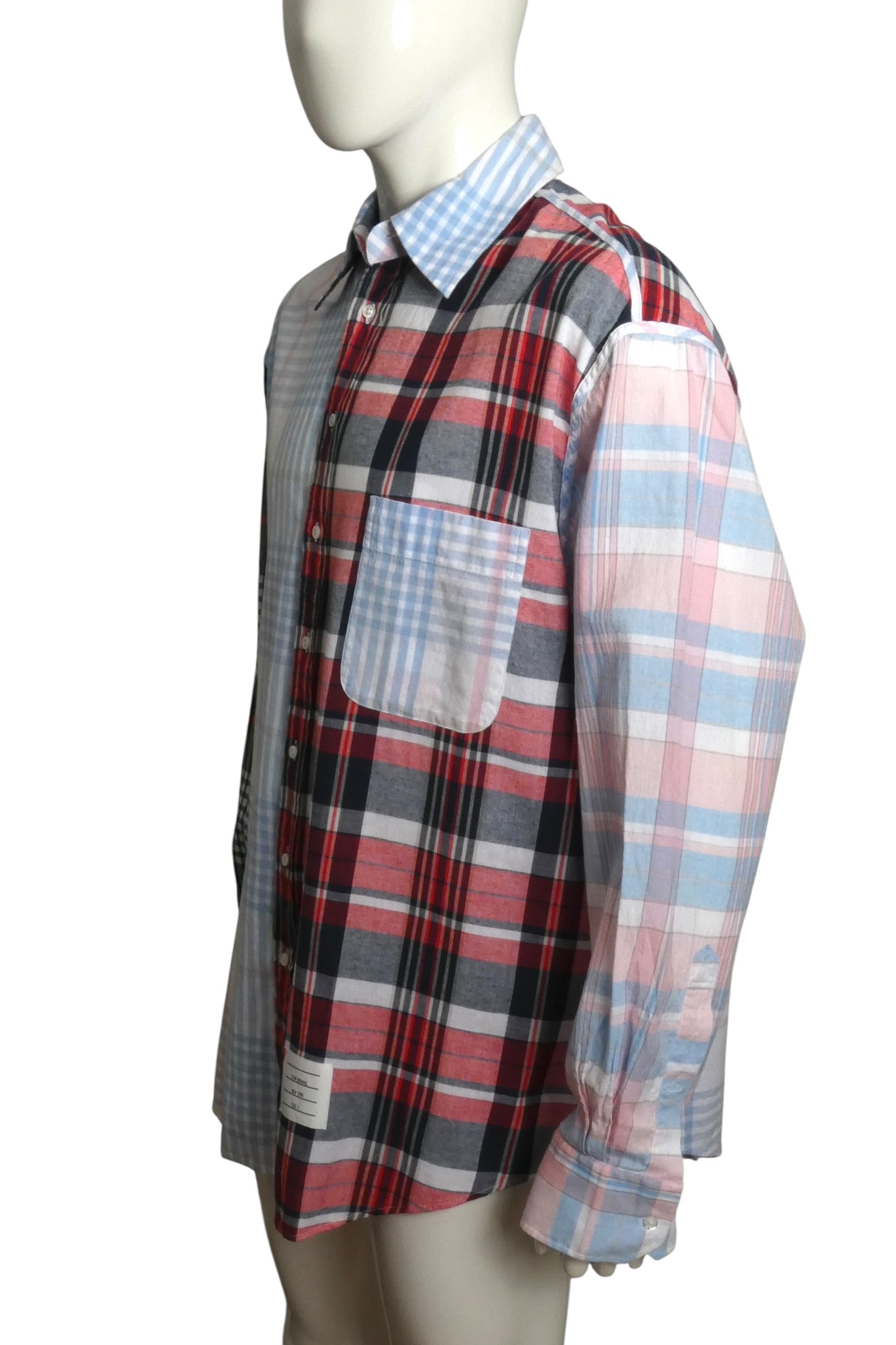 NWT Patchwork L/S Shirt, Size 3