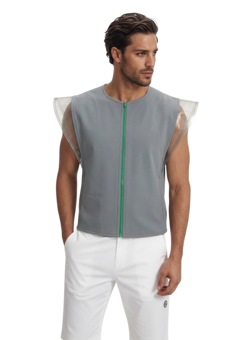 1993 Neoprene & Plastic Vest, Size Medium