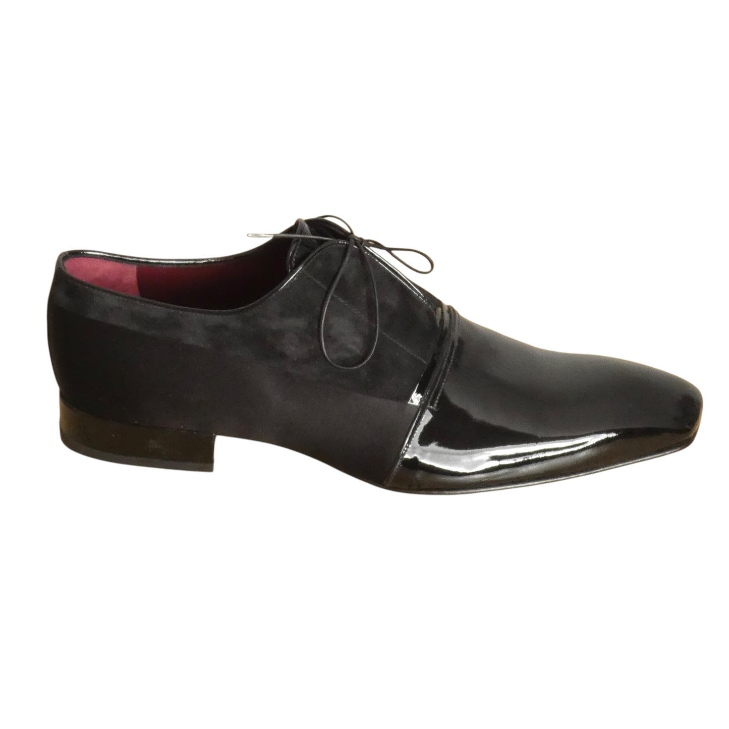 Suede & Patent Oxfords, Size US 11