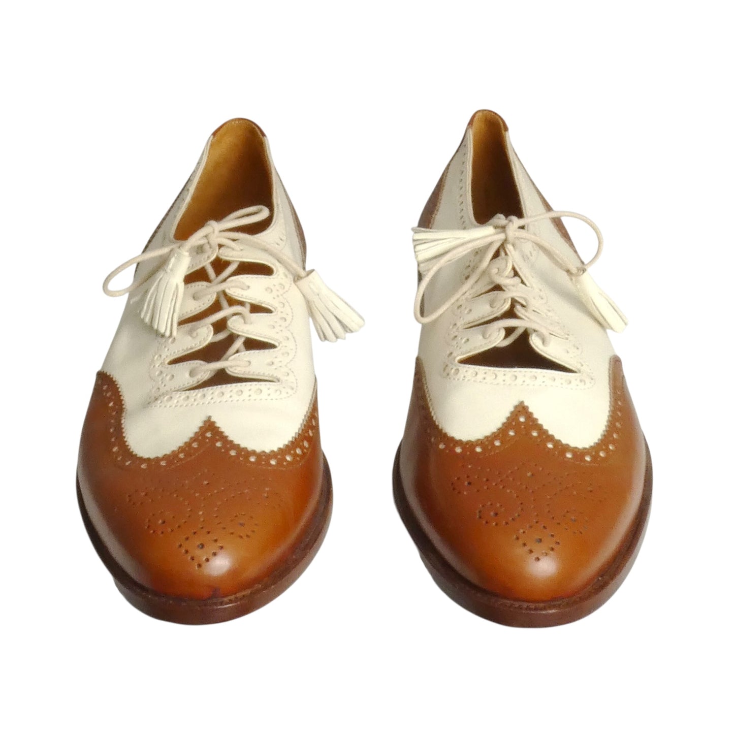 1980s Leather Brogues, Size 11 1/2