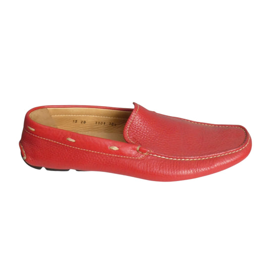 Leather Driving Moccasins, Size 10 1/2