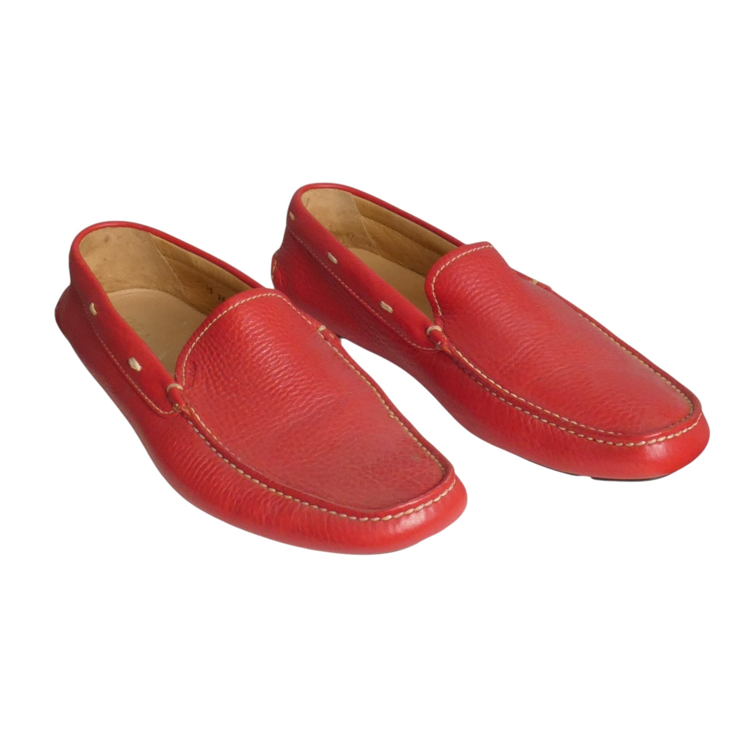Leather Driving Moccasins, Size 10 1/2