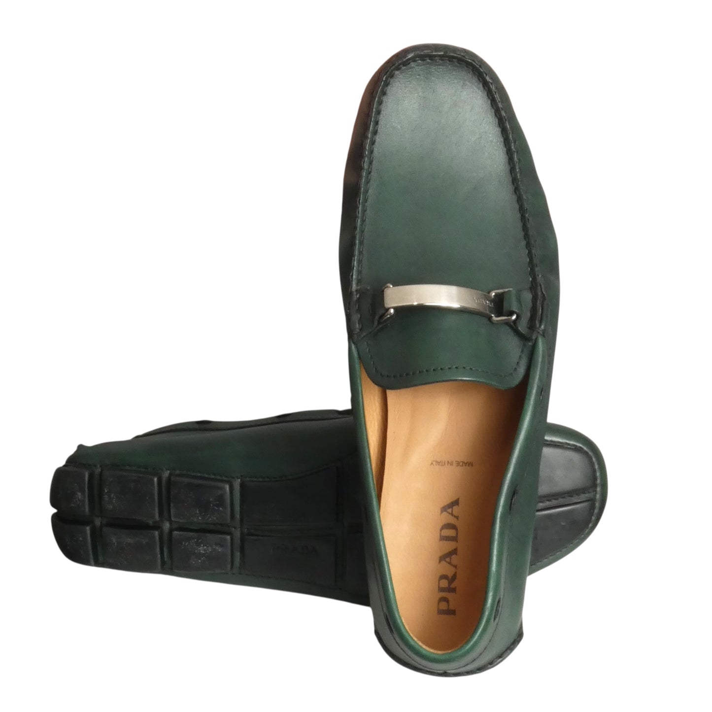 Leather Driving Moccasins, Size 11
