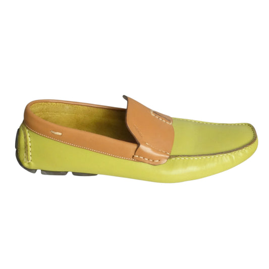 Leather Driving Moccasins, Size 10