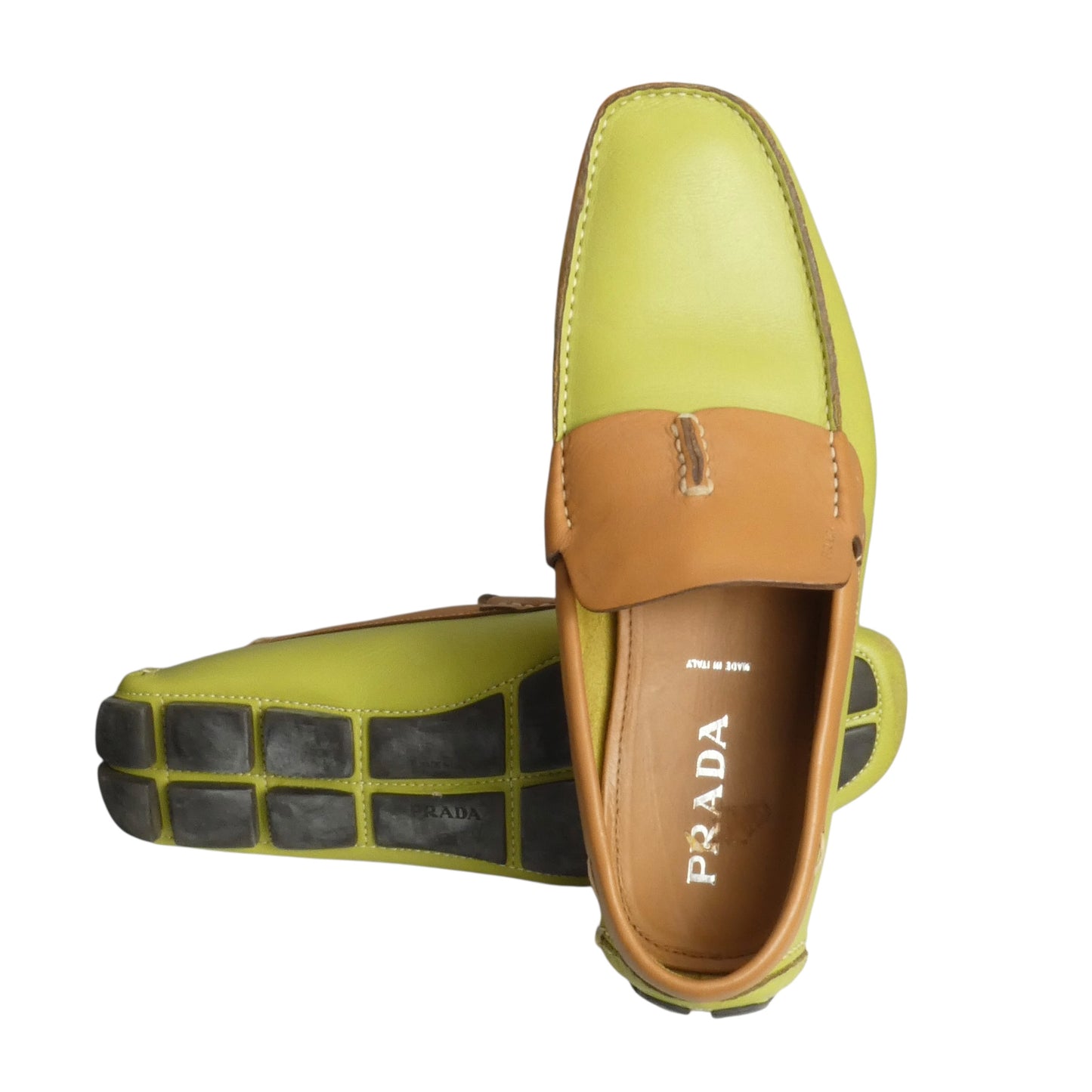 Leather Driving Moccasins, Size 10
