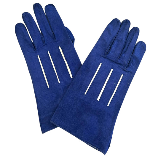 1980s Suede Gloves, Size 8