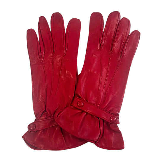 1990s Leather Gauntlet Gloves