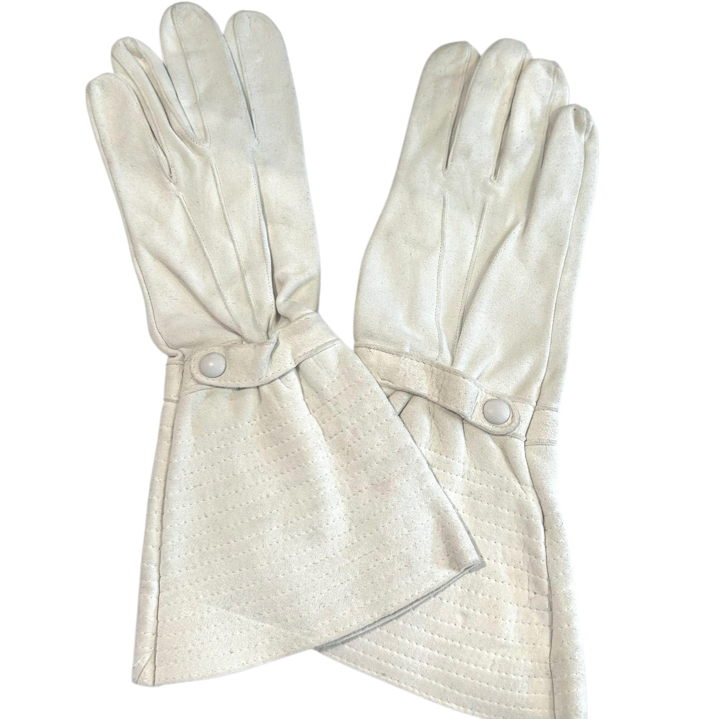 1990s Suede Gauntlet Gloves