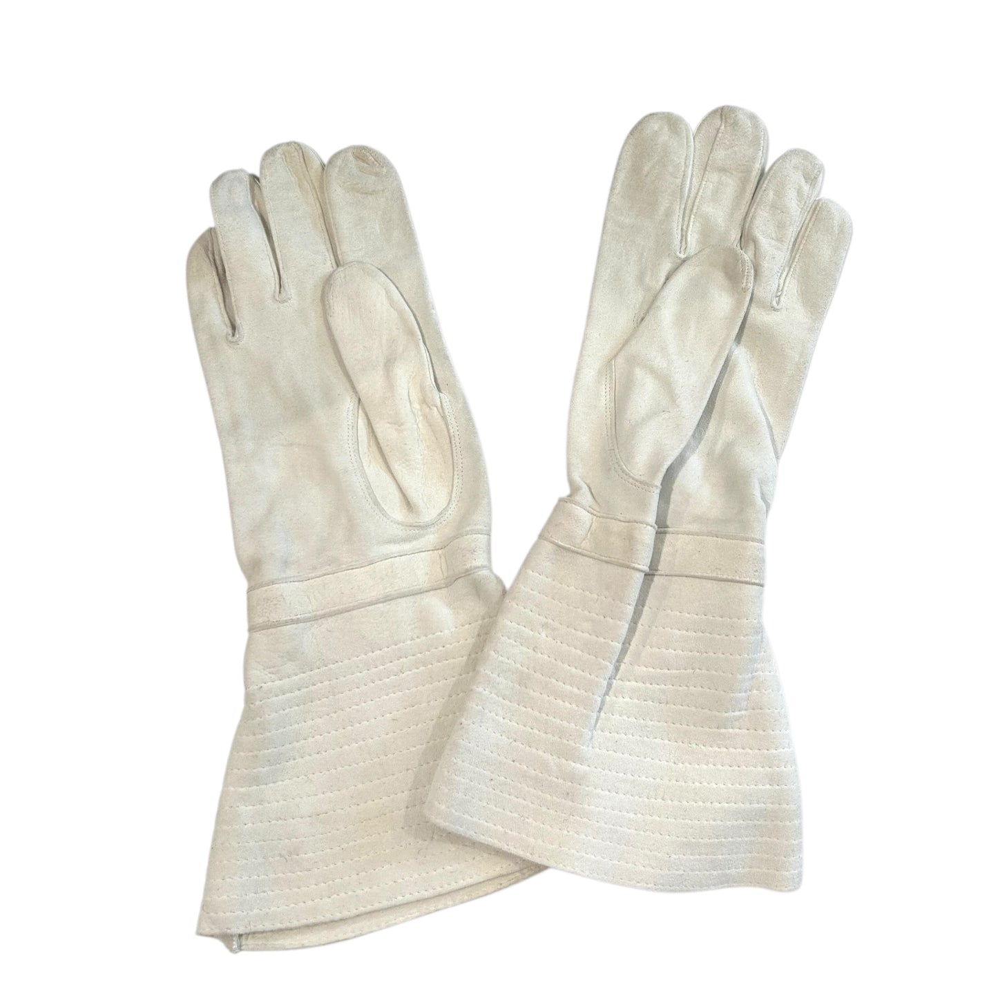 1990s Suede Gauntlet Gloves