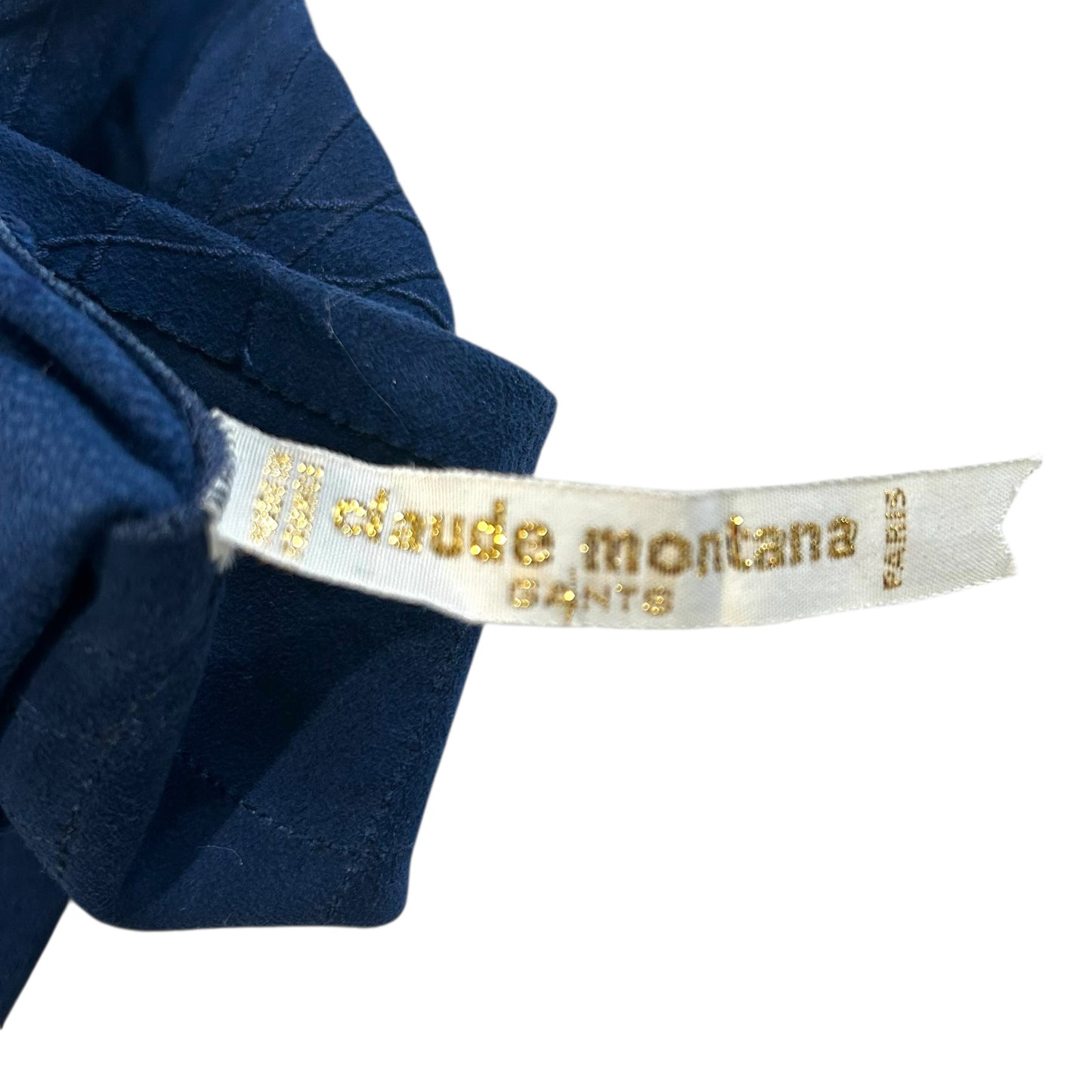 1990s Embroidered Suede Gloves, Size 8 3/4