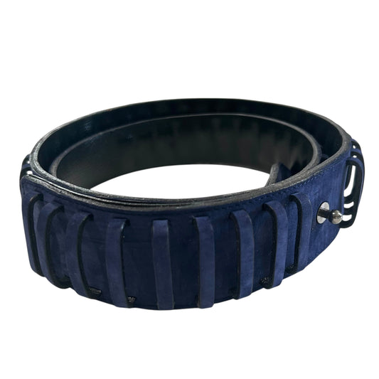 1990s Suede Loop Belt, Waist 35"