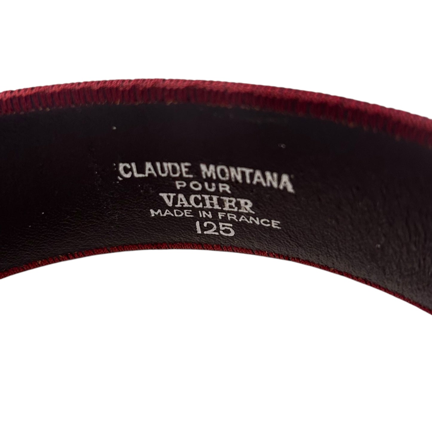 1990s Leather Belt, Waist 48"
