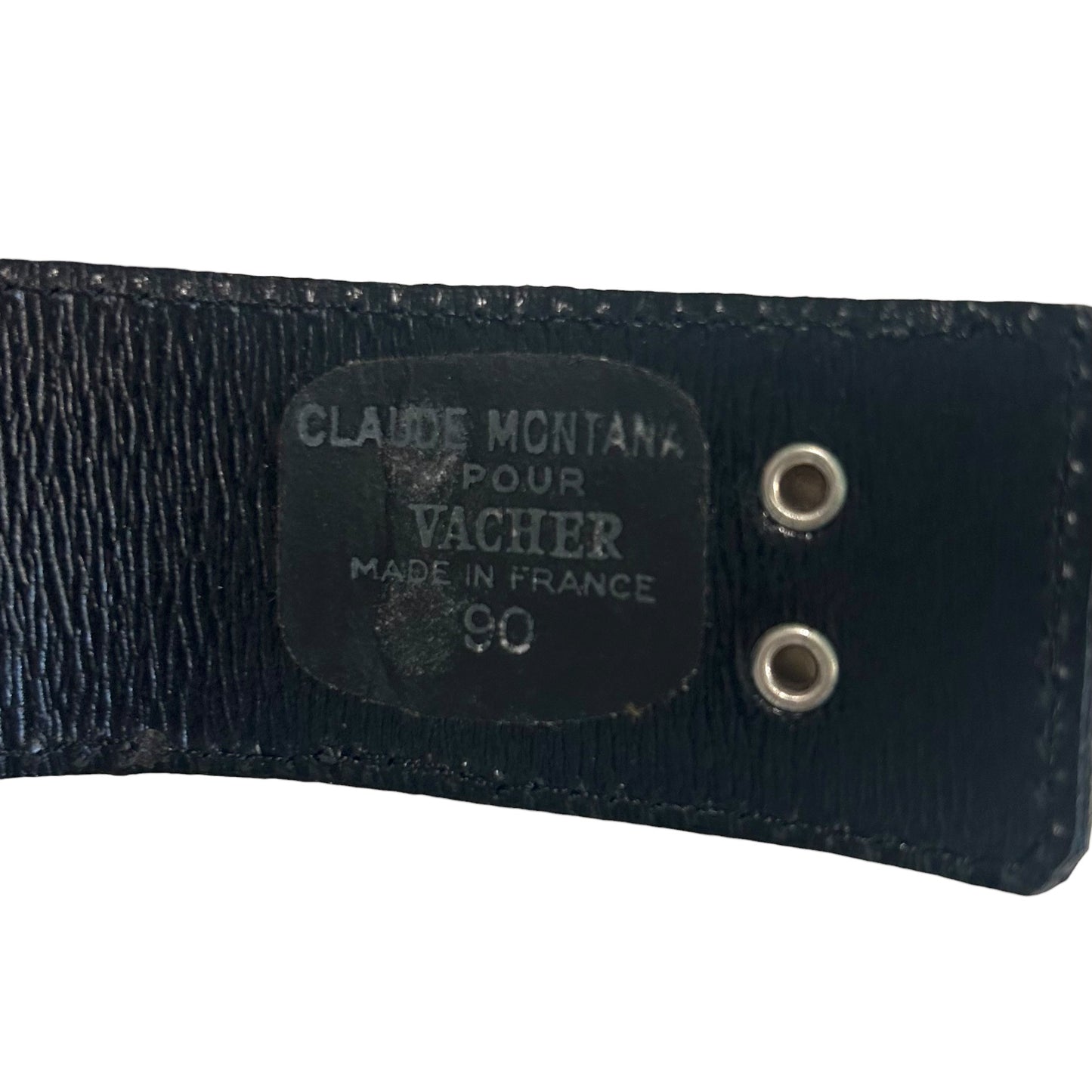 1990s Suede Hook Belt, Waist 35
