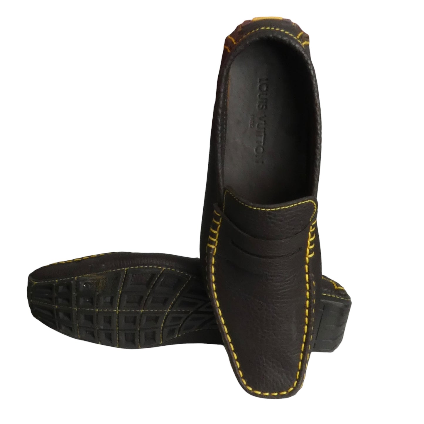 Leather Driving Moccasins, Size 10 1/2