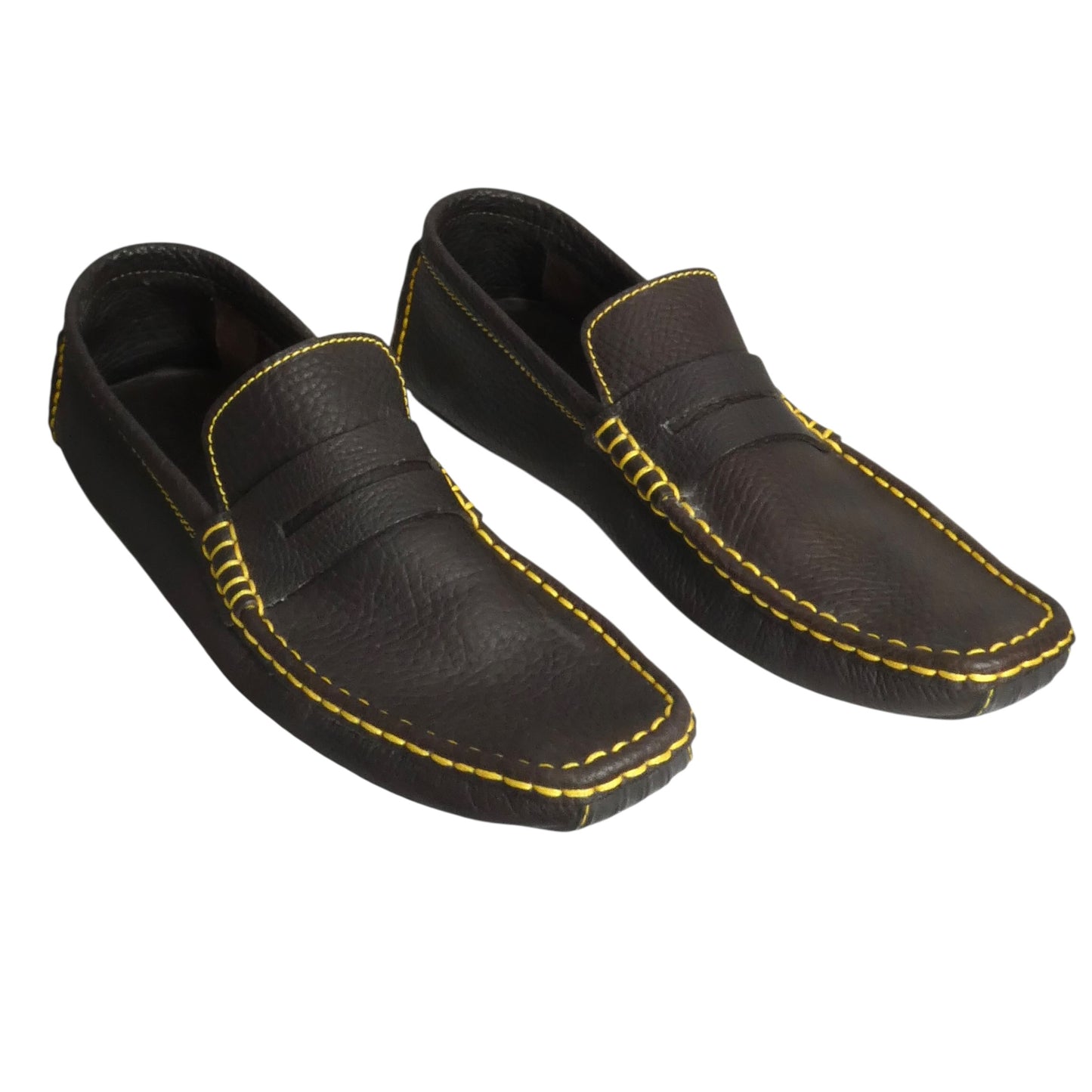 Leather Driving Moccasins, Size 10 1/2