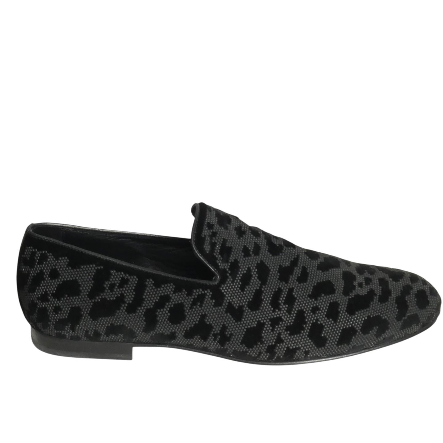 Spotted Brocade Slippers, Size 13