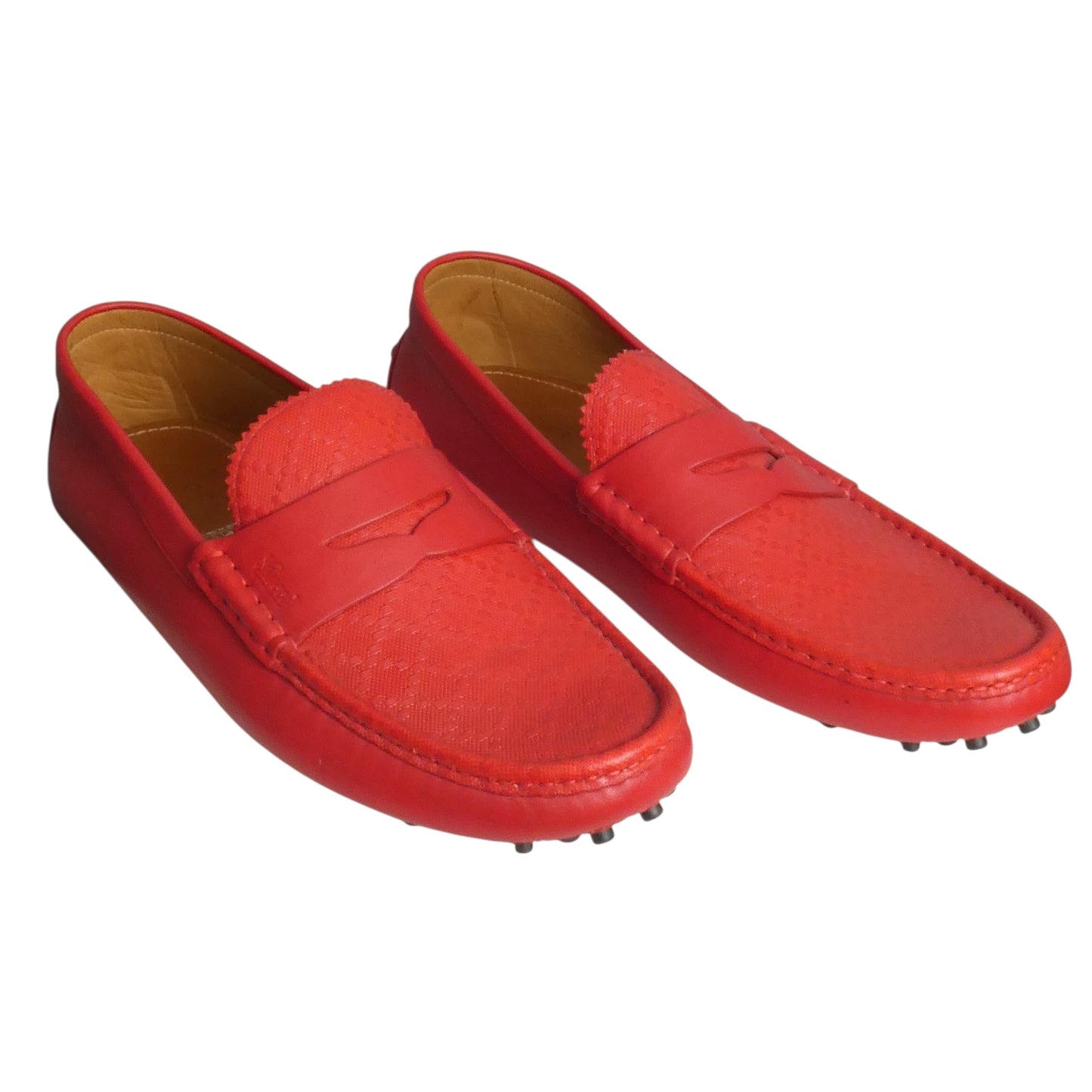 Leather Driving Moccasins, Size 13