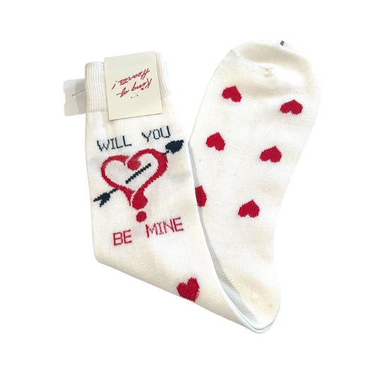 1990s NIP Valentines Socks