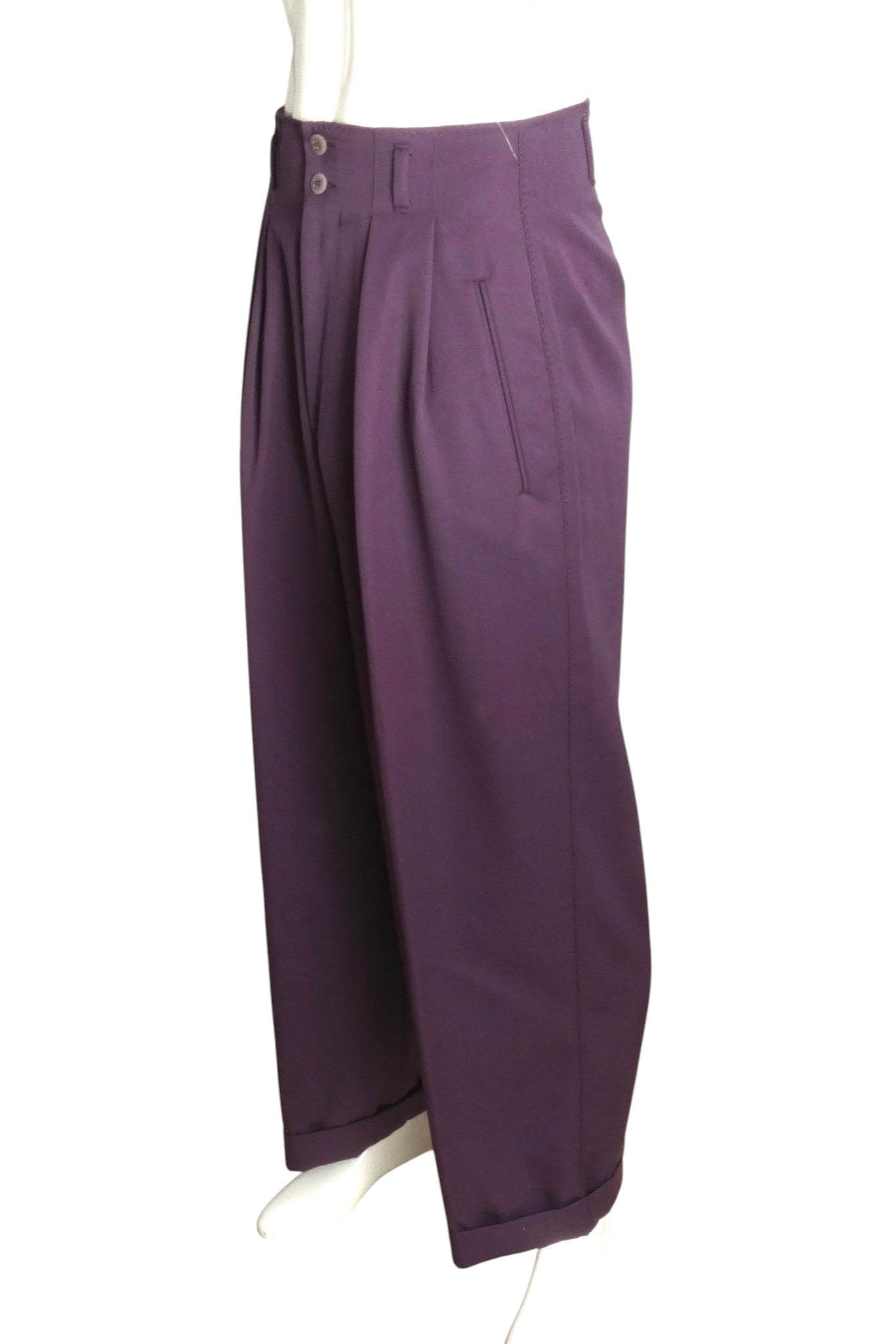 1980s Gaberdine Slacks, W-32"