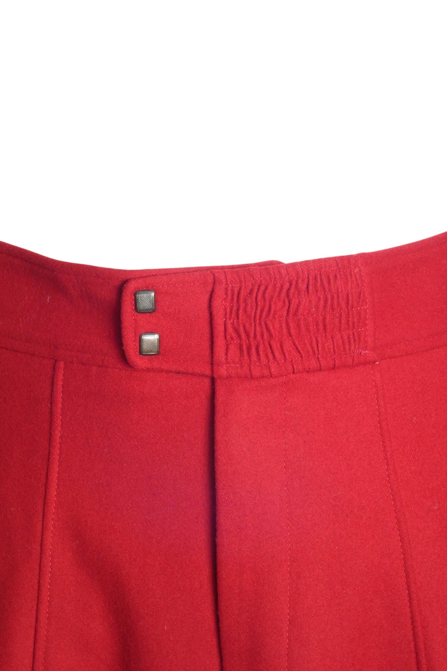 1980s Wool Flannel Trousers, W-32"