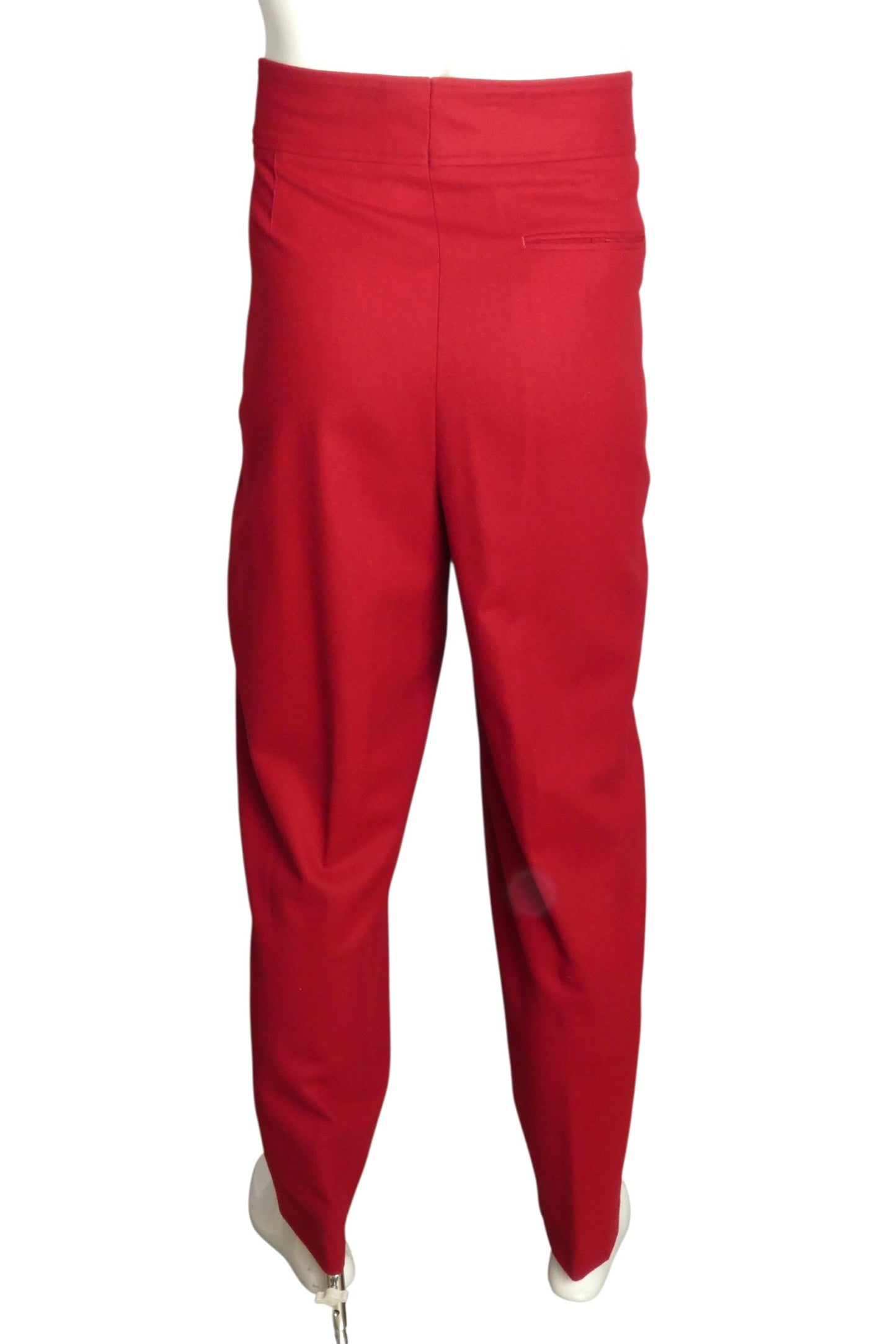 1980s Wool Flannel Trousers, W-32"