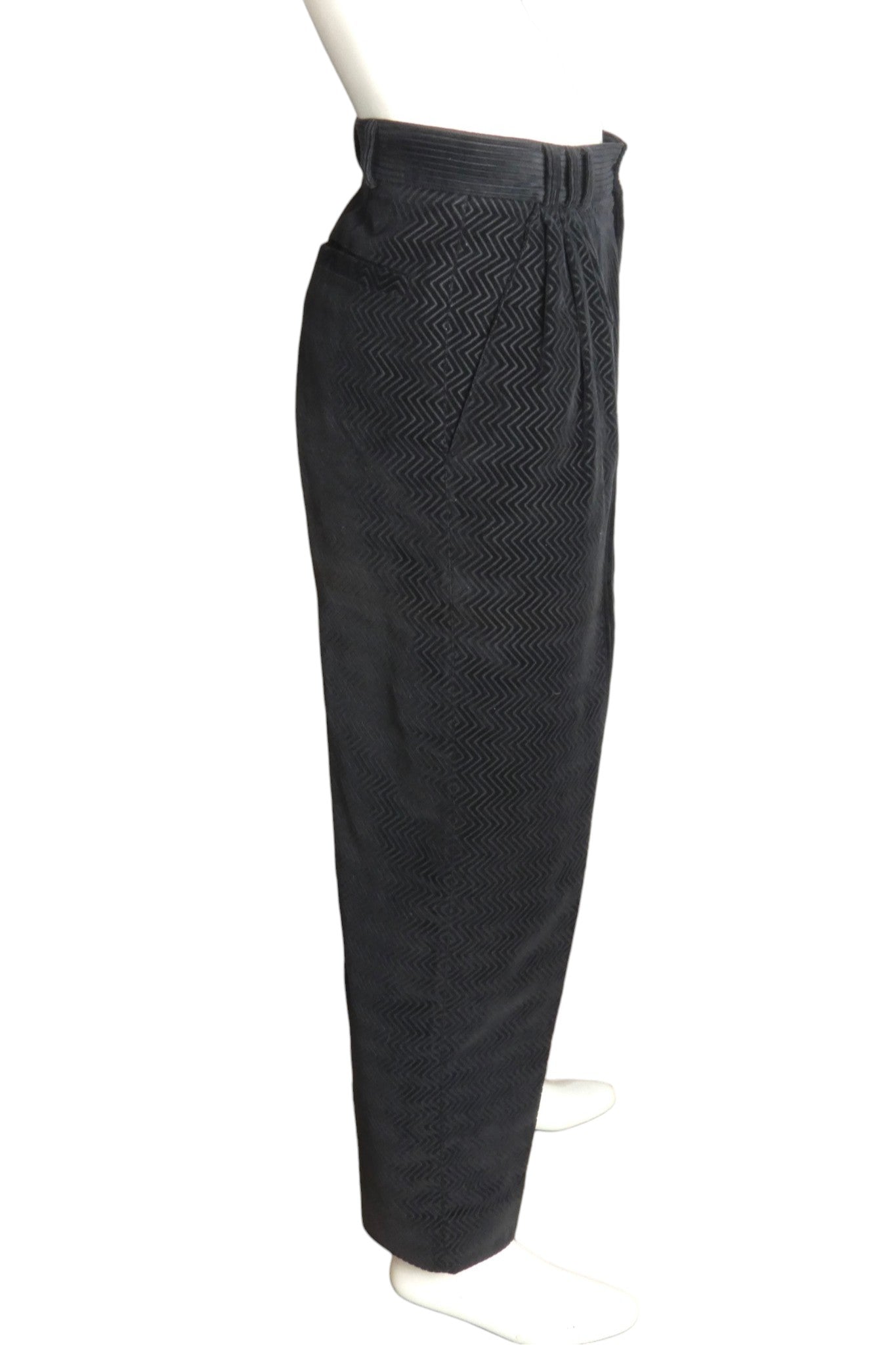 1980s Chevron Corduroy Pants, Waist-32"