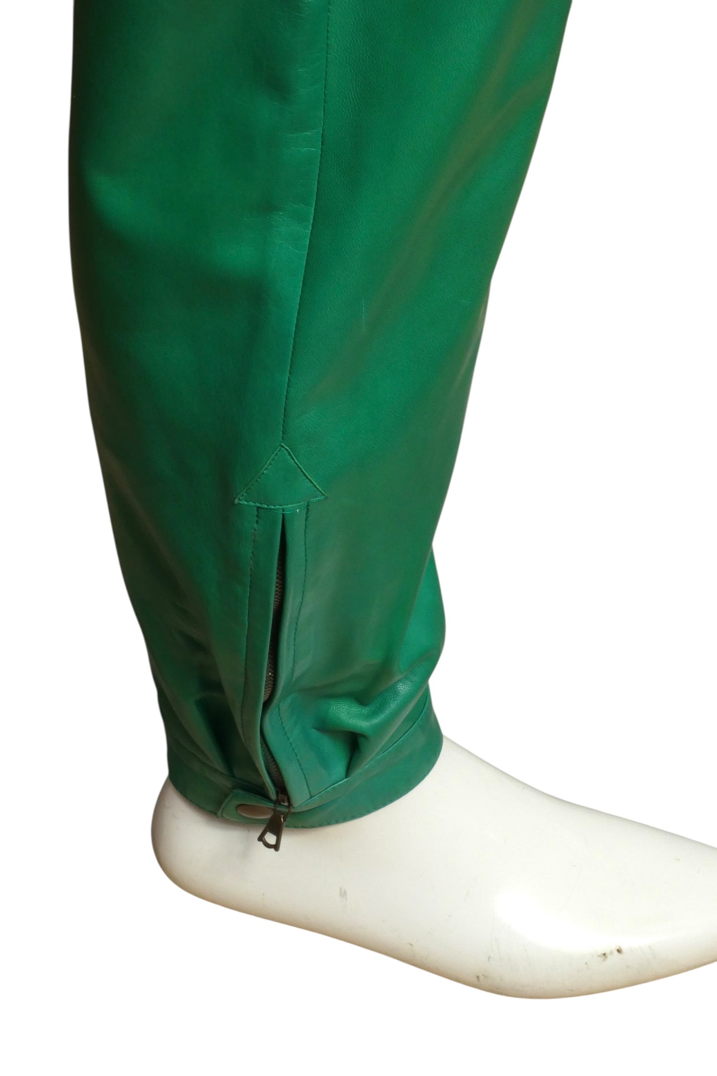 1980s Leather Pants, Waist 28
