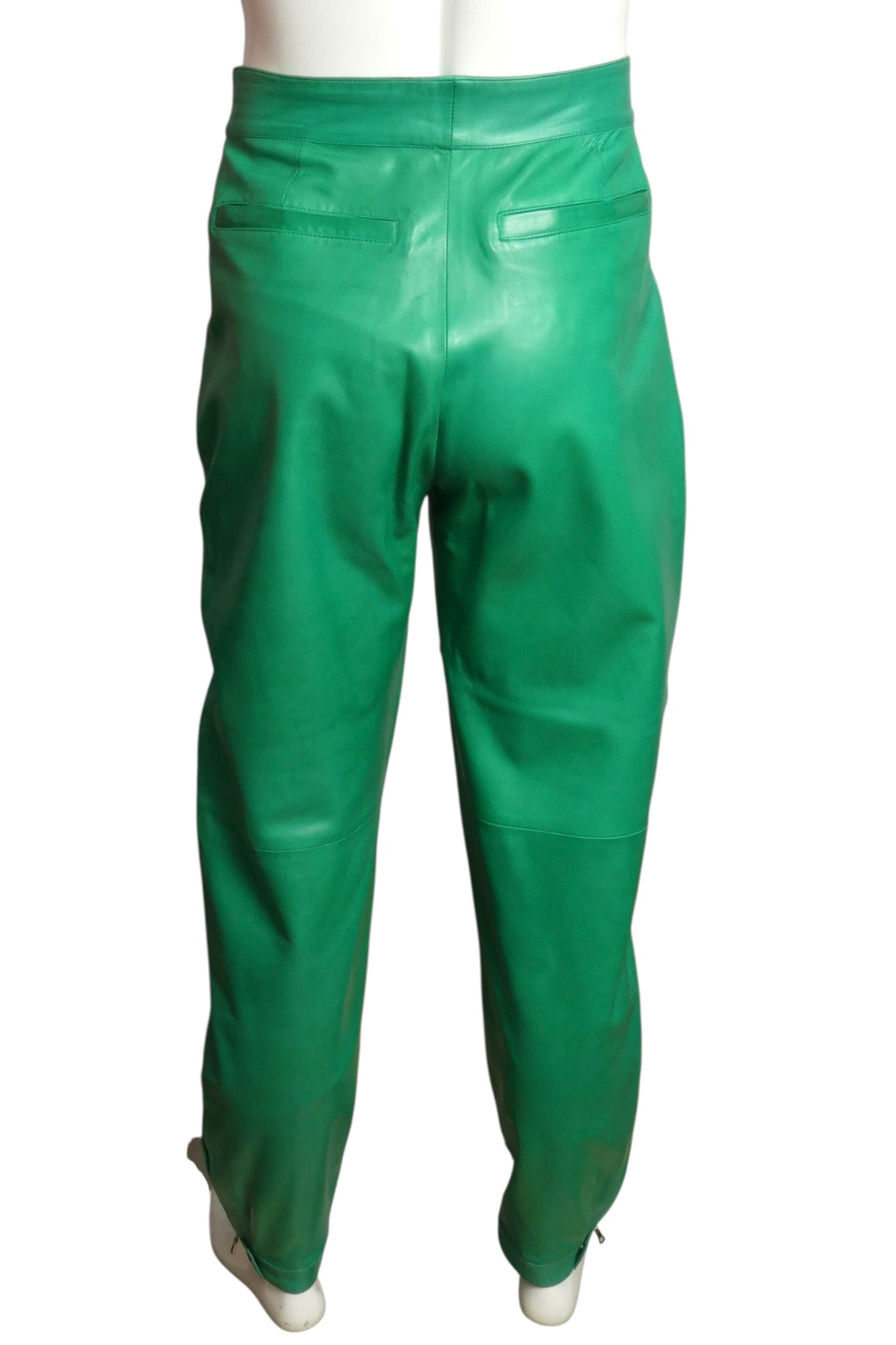 1980s Leather Pants, Waist 28