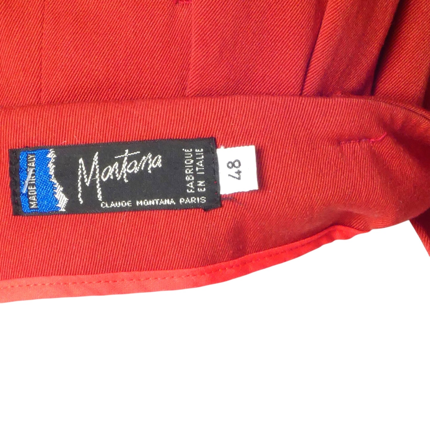 1990s Wool Gaberdine Trousers, W-32"