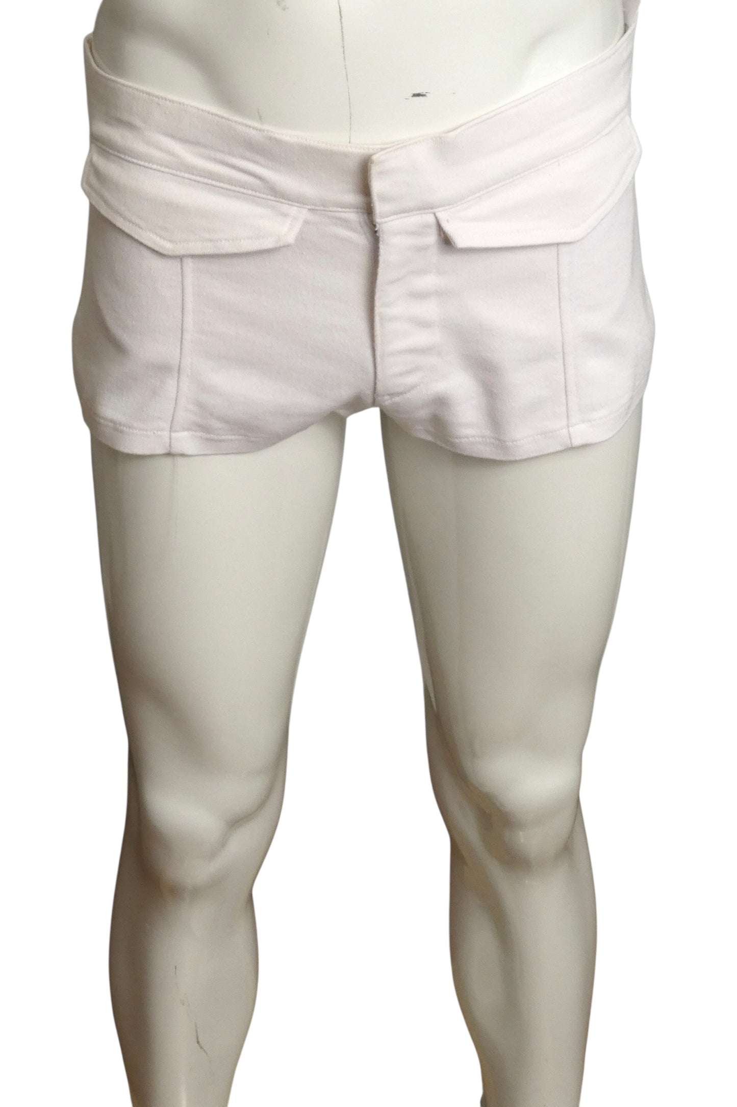 1970s Cotton Twill Shorts, Waist 34"