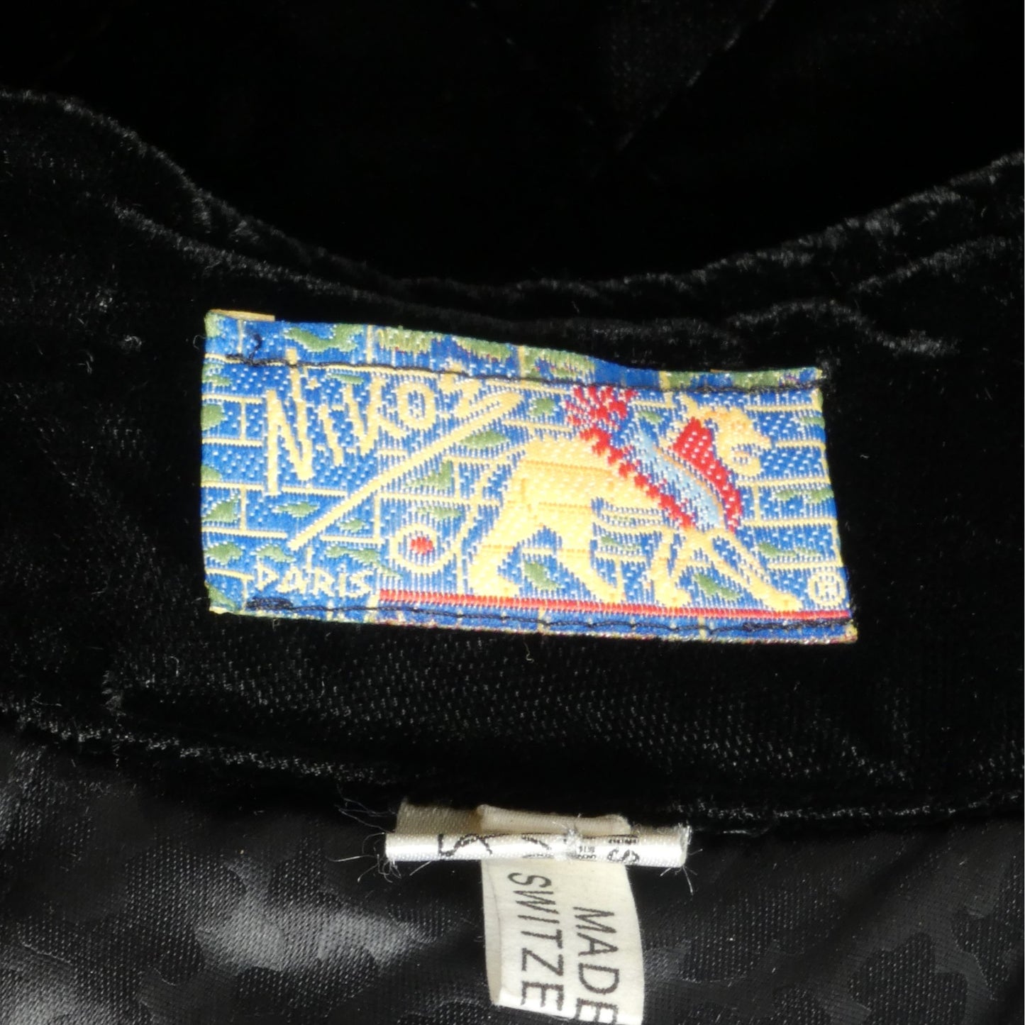 1980s Quilted Velvet Reverse Jacket, Size Large