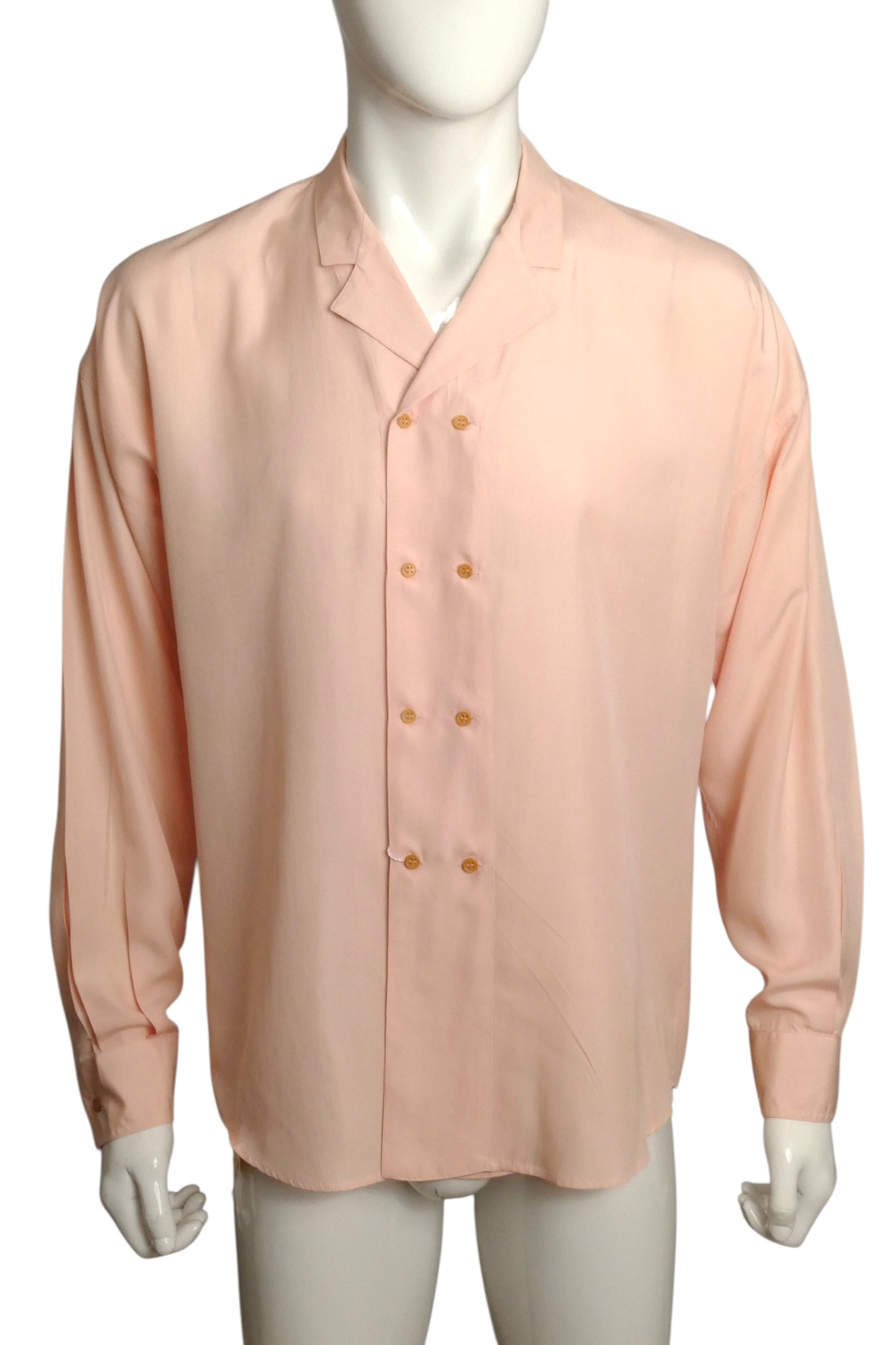 1980s NWT Silk Shirt, Size Large