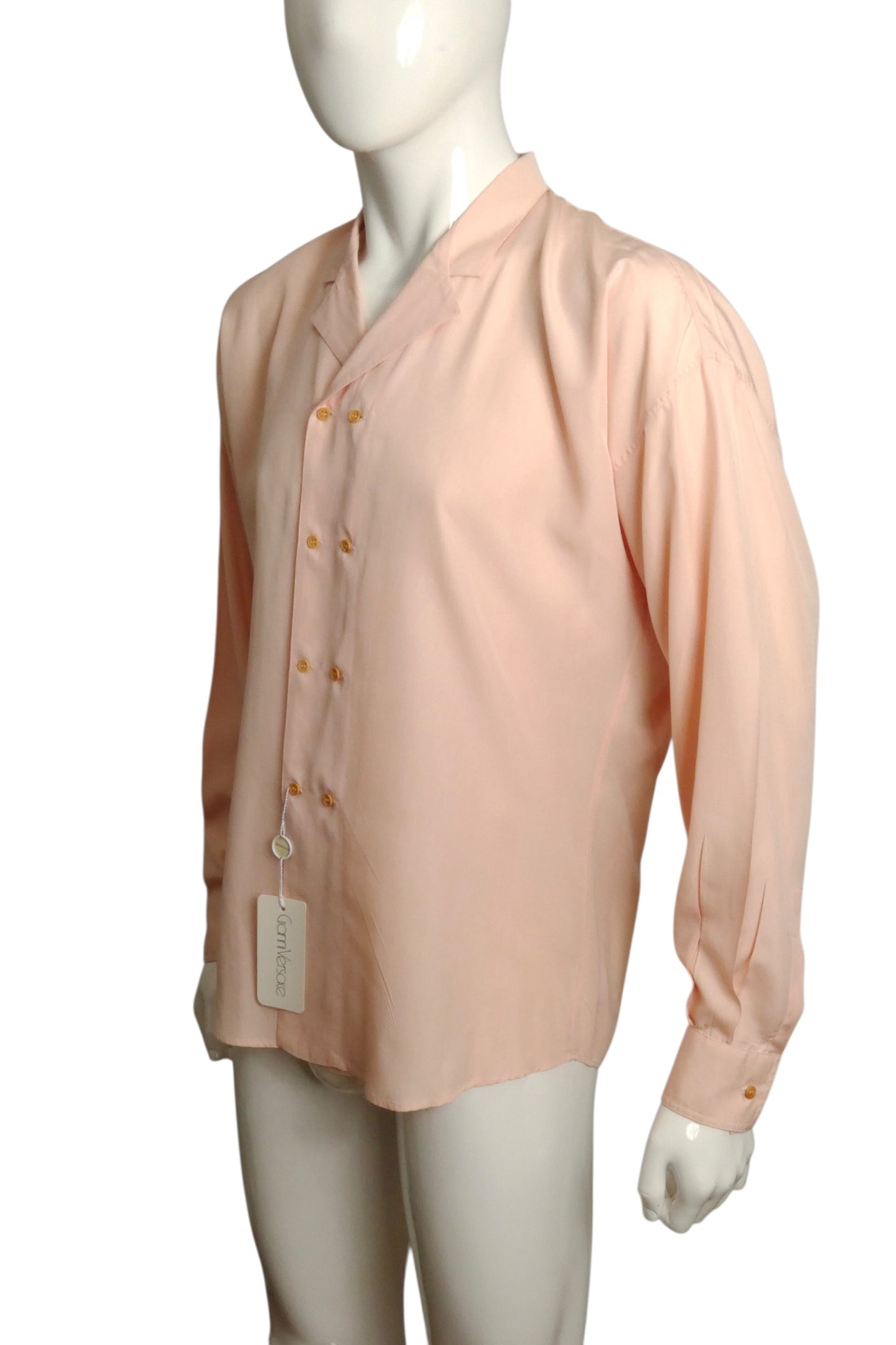 1980s NWT Silk Shirt, Size Large