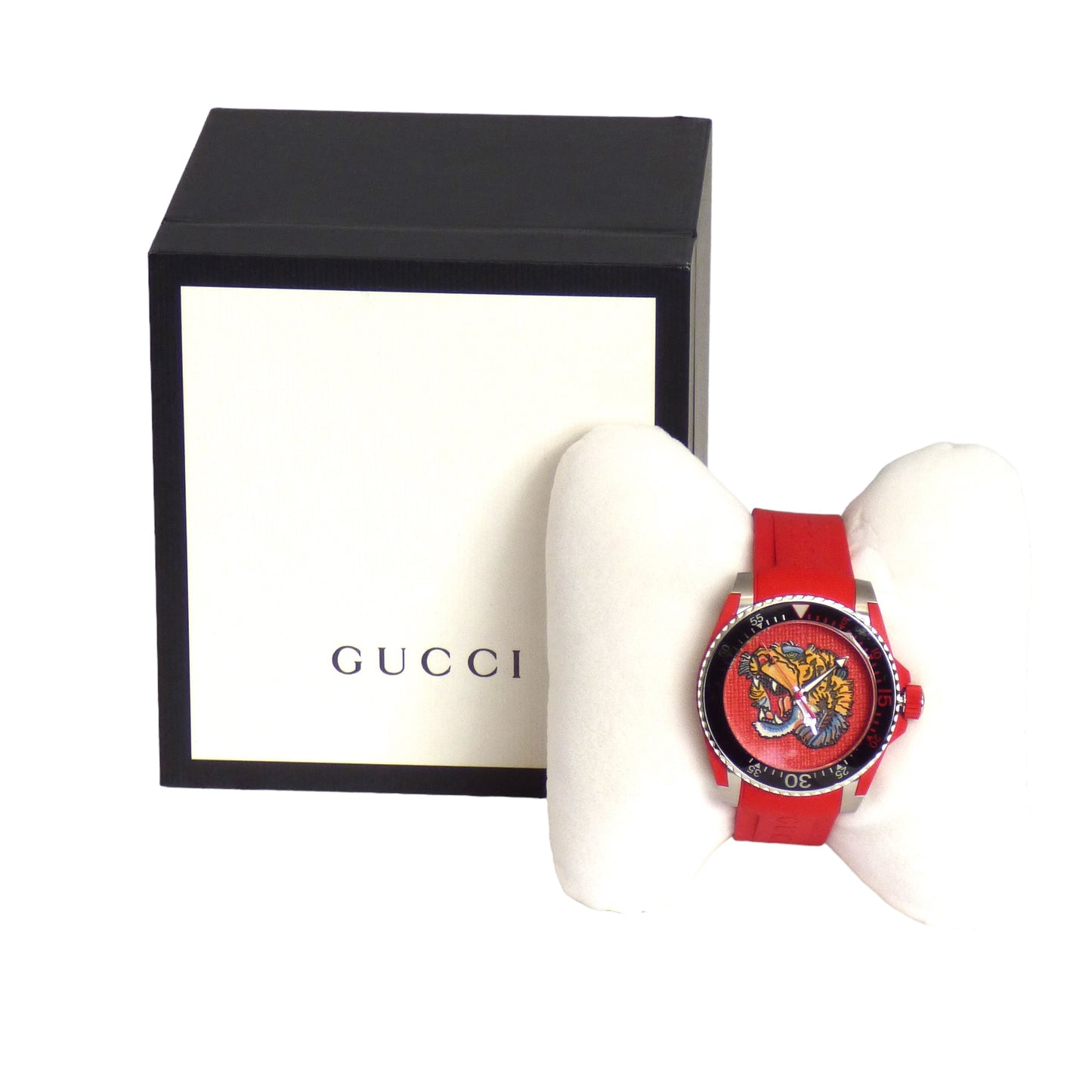 GUCCI- NIB 2017 Tiger Head Dive Watch