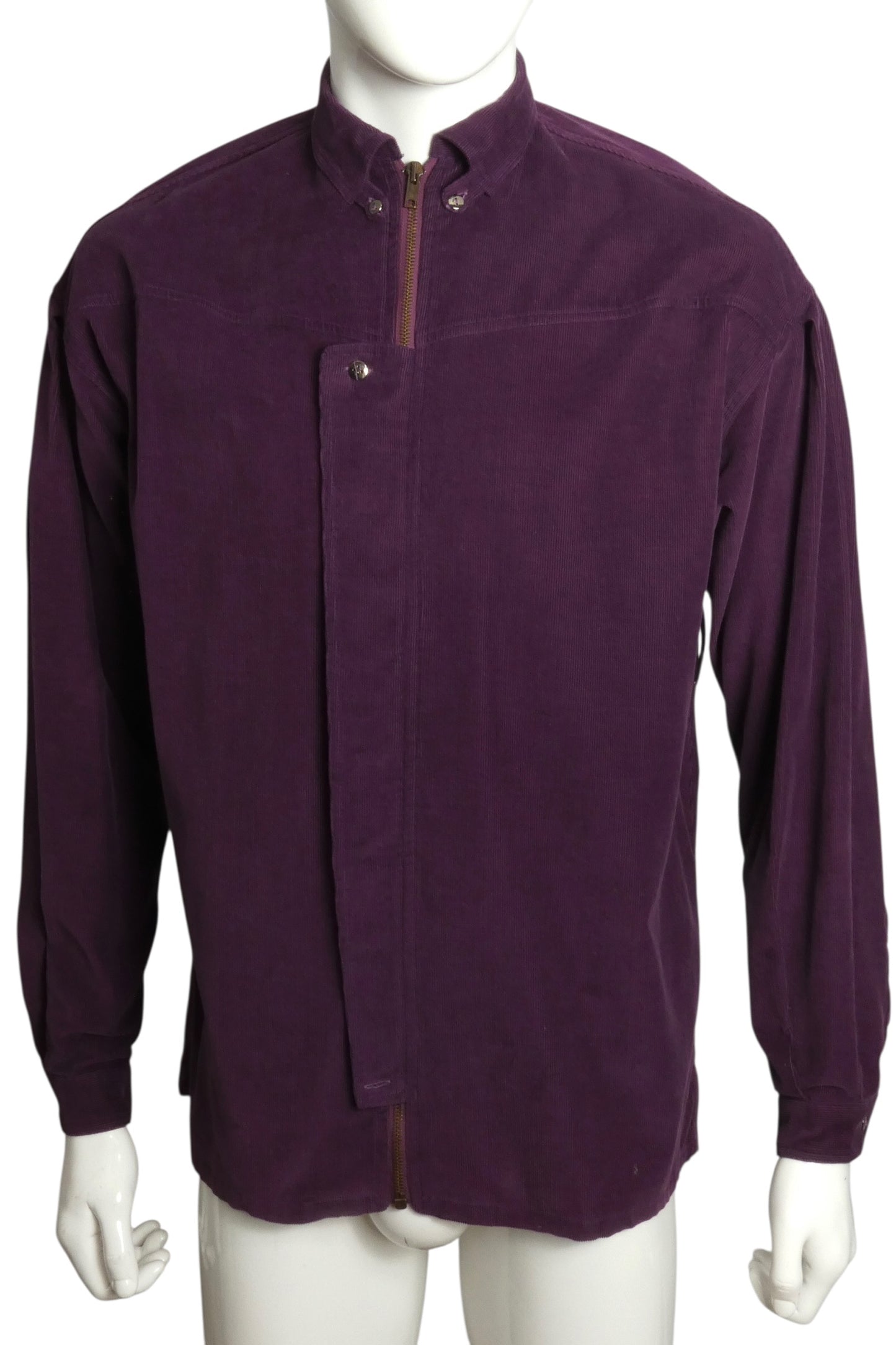 1980s Corduroy Shirt, Size Medium