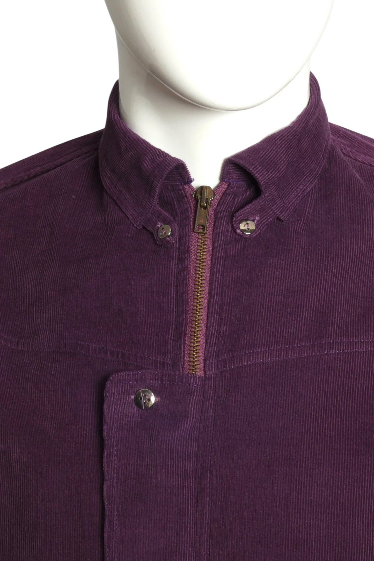1980s Corduroy Shirt, Size Medium