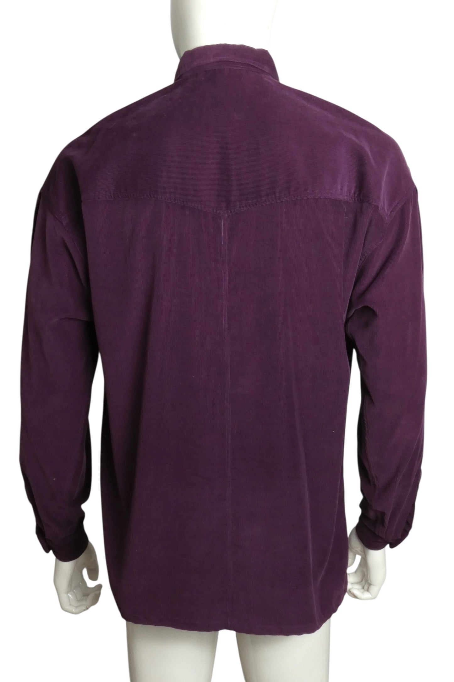 1980s Corduroy Shirt, Size Medium