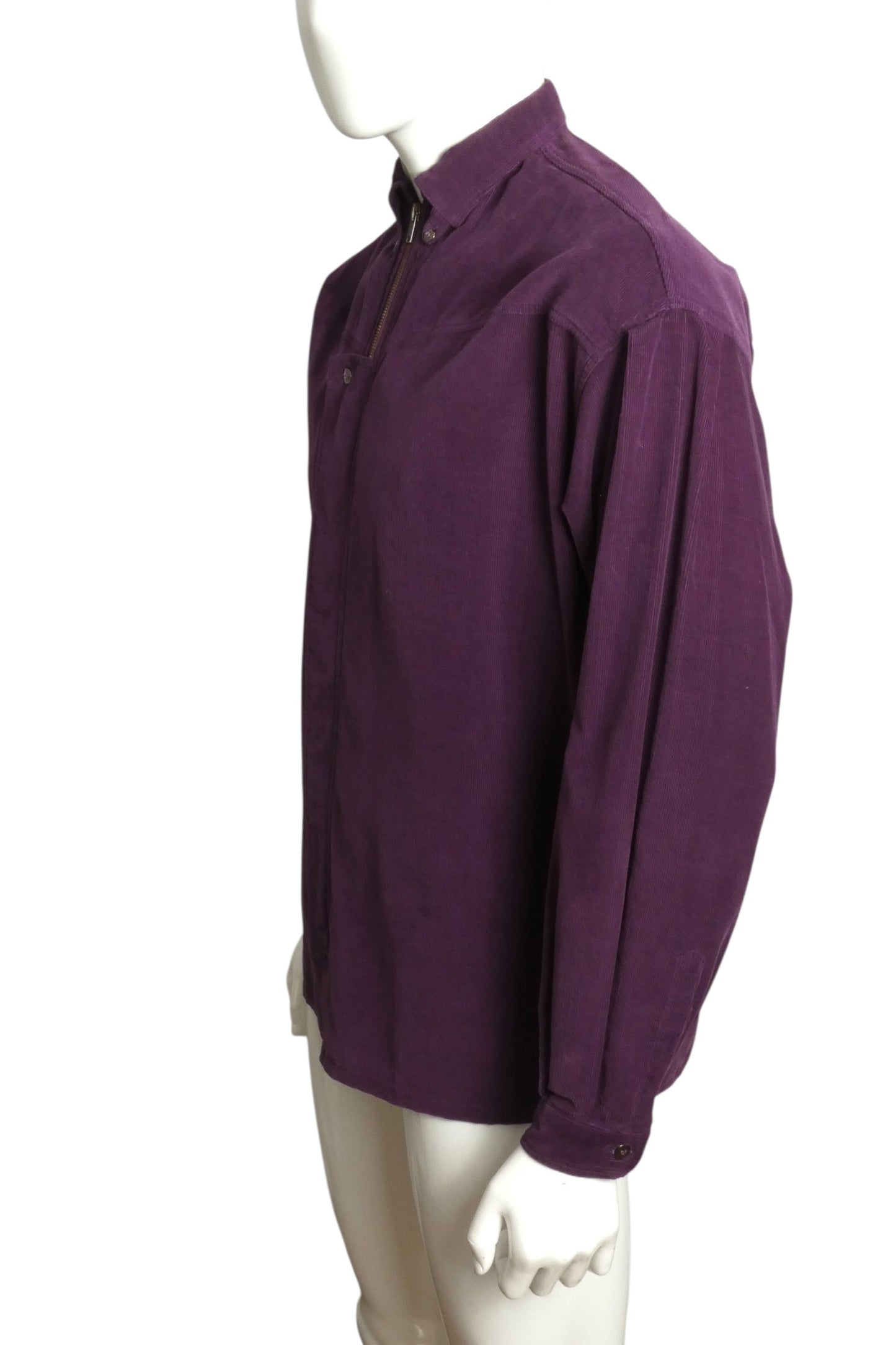 1980s Corduroy Shirt, Size Medium