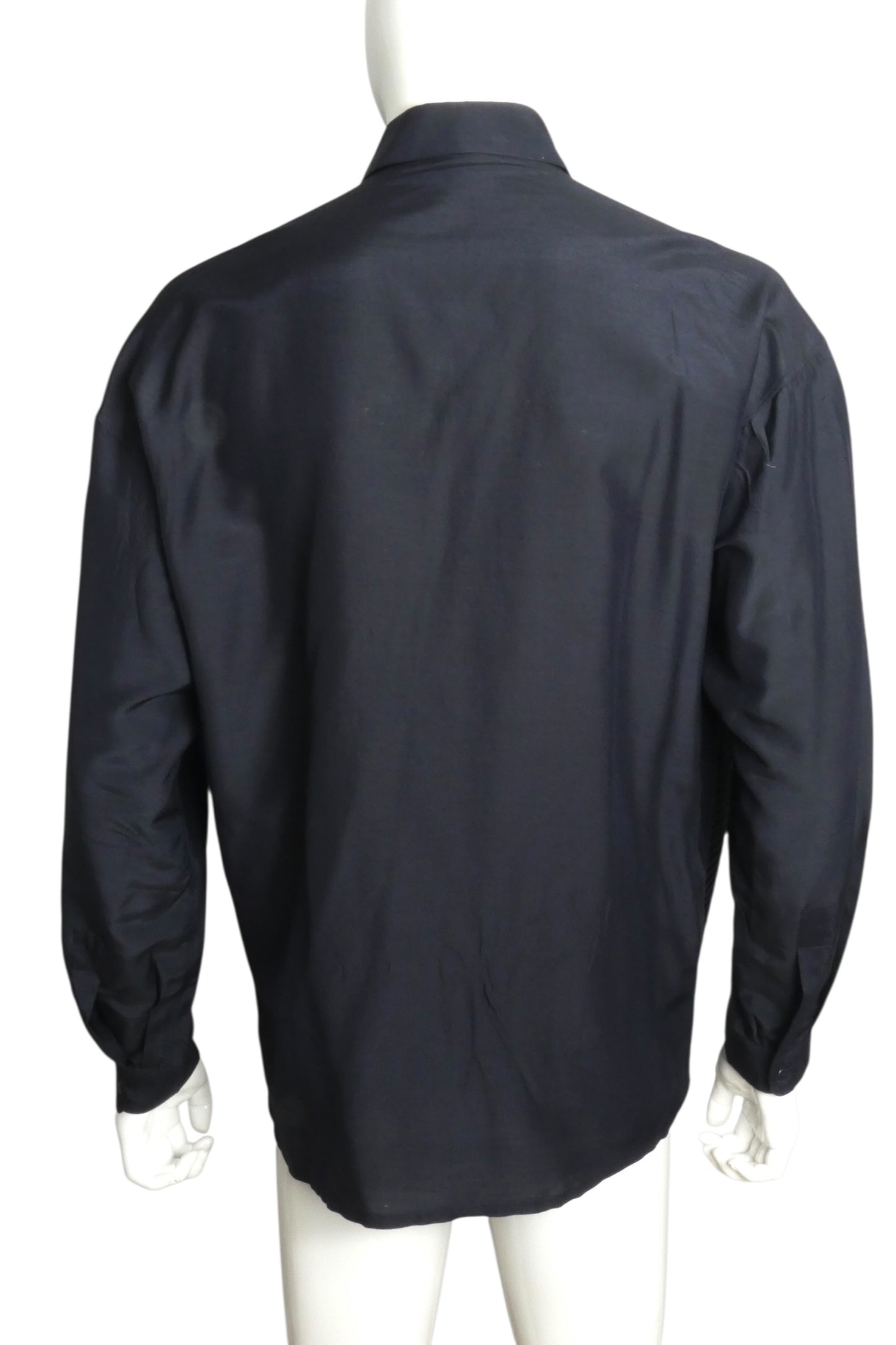 1990s Pleated Shirt, Size-Large