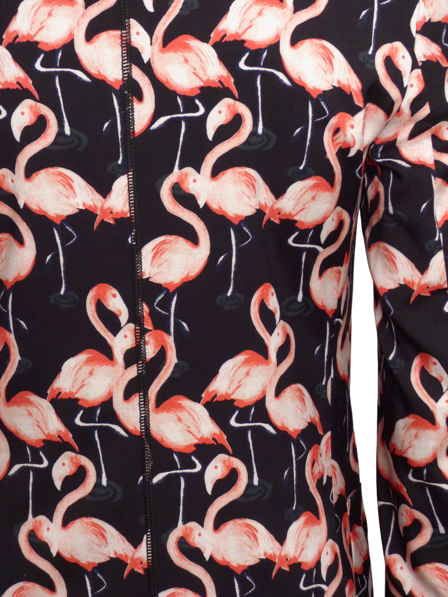 MARC JACOBS- 2015 Flamingo Print Blazer, Size Small