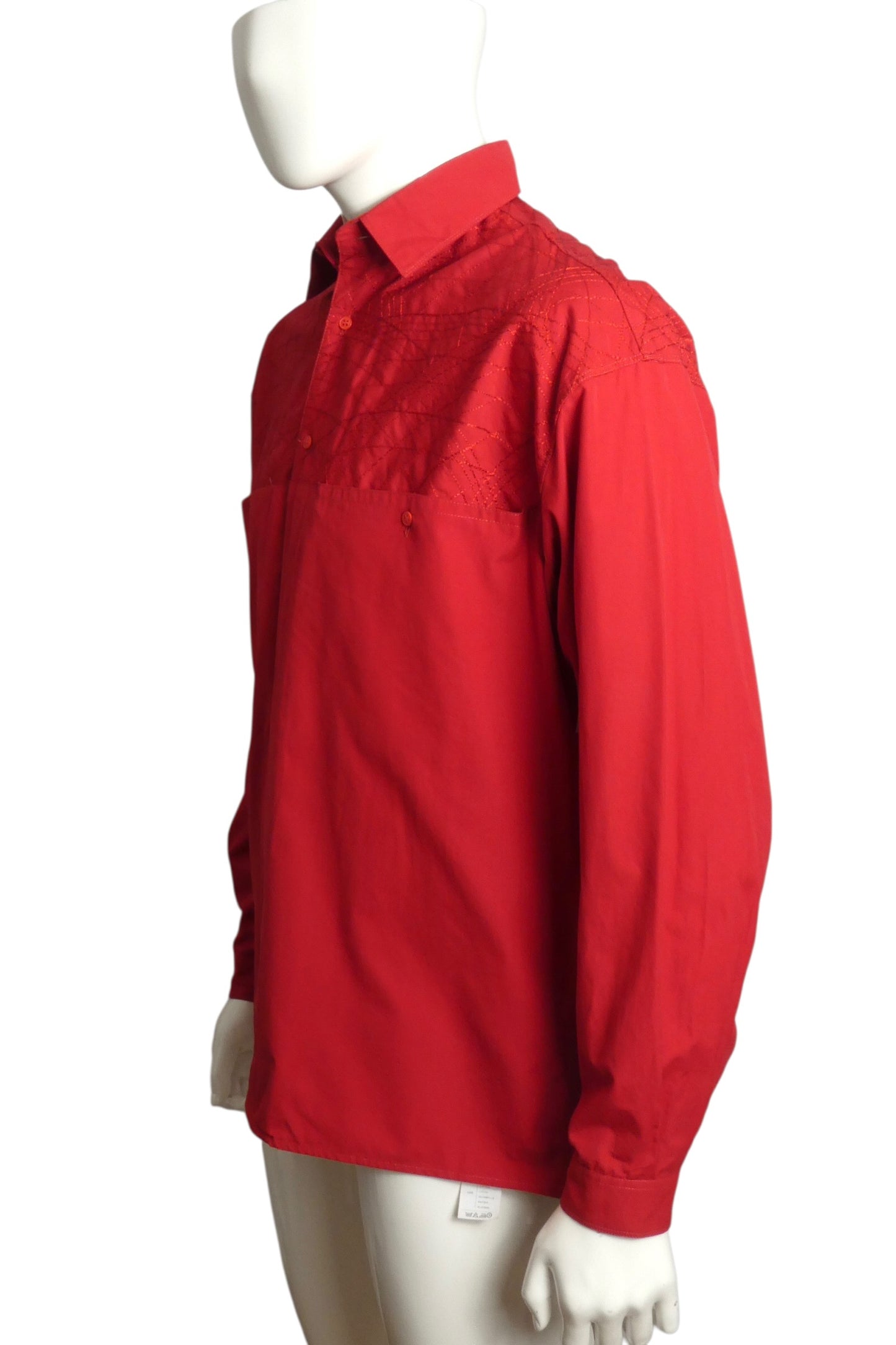 1990s Embroidered Shirt, Size Large