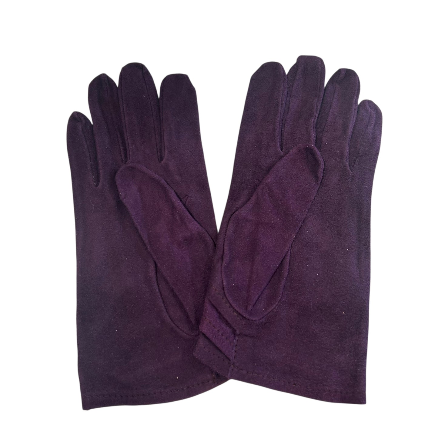 1990s Pin Tuck Suede Gloves, Multiple Sizes Available