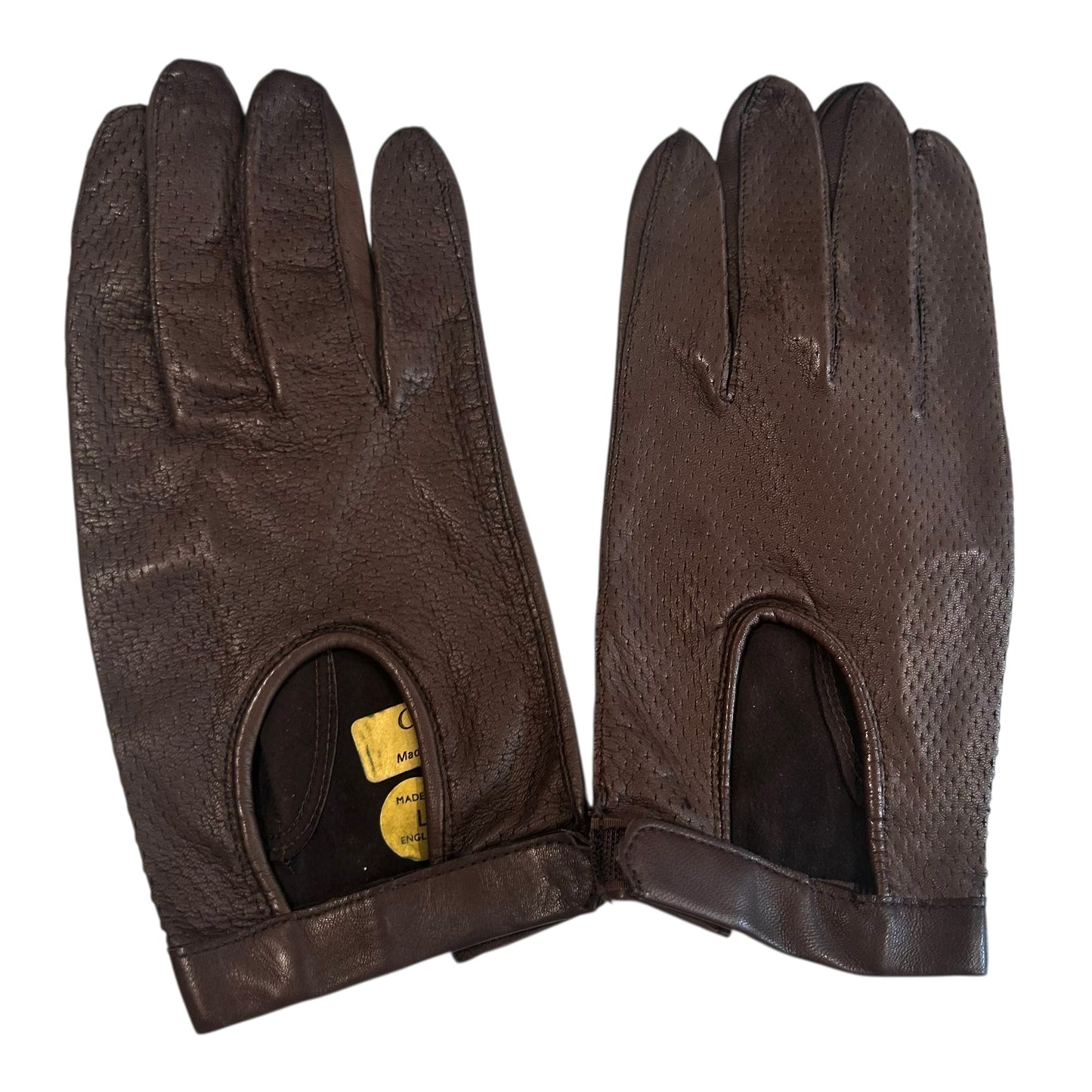 1990s Leather Driving Glovers, Size Large