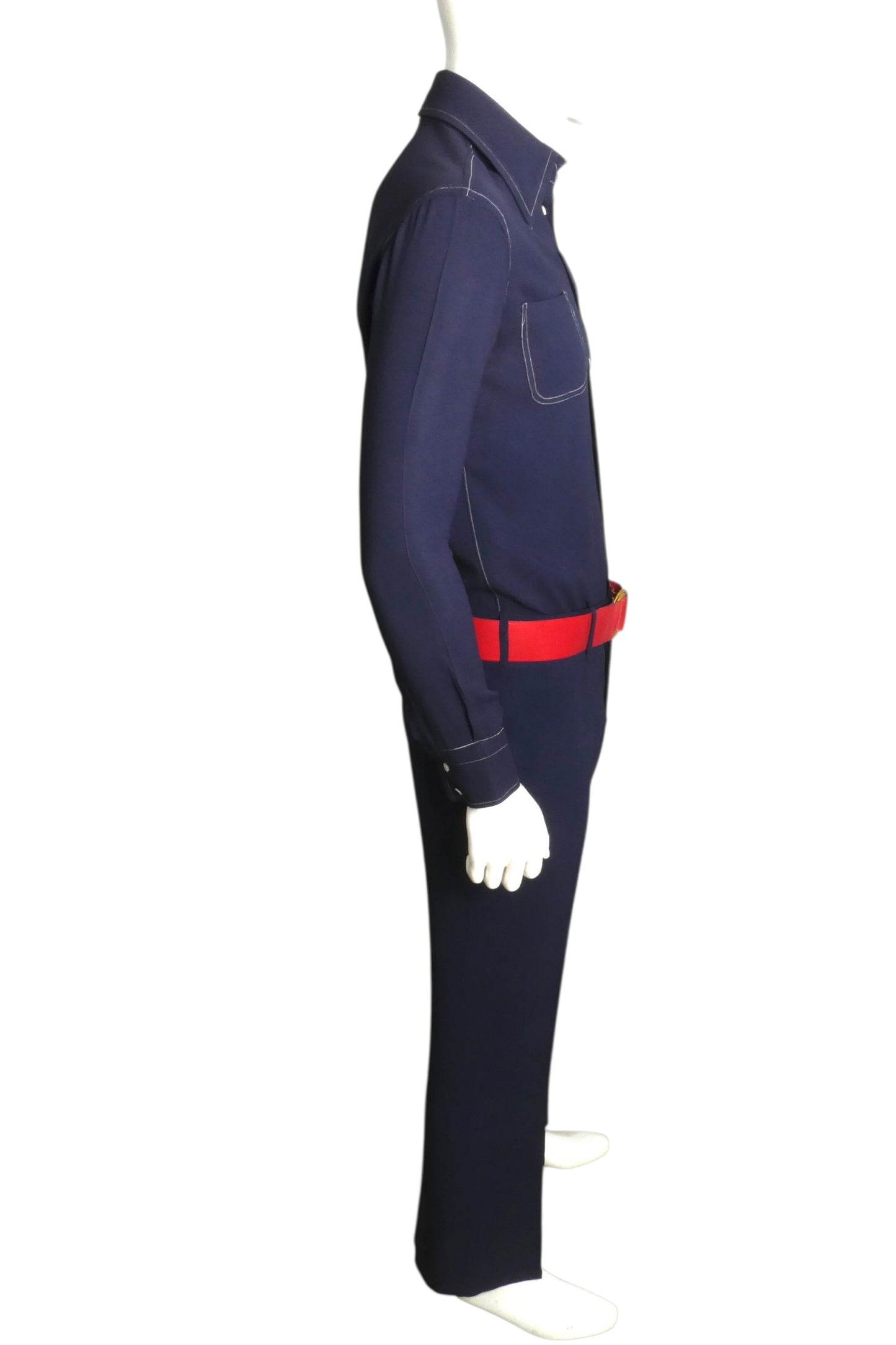 1970s 2pc Crepe Ensemble, Size Medium
