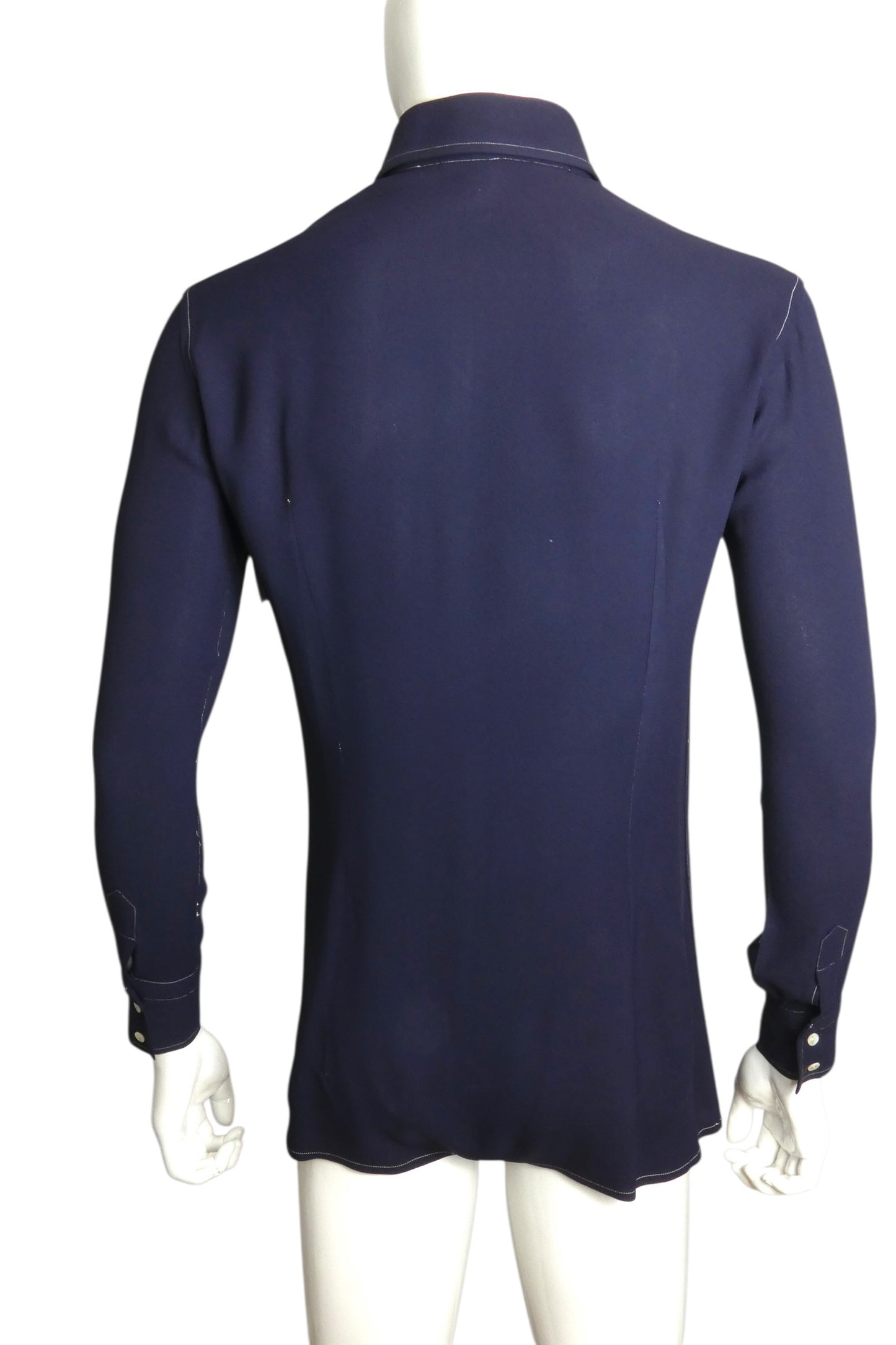1970s 2pc Crepe Ensemble, Size Medium