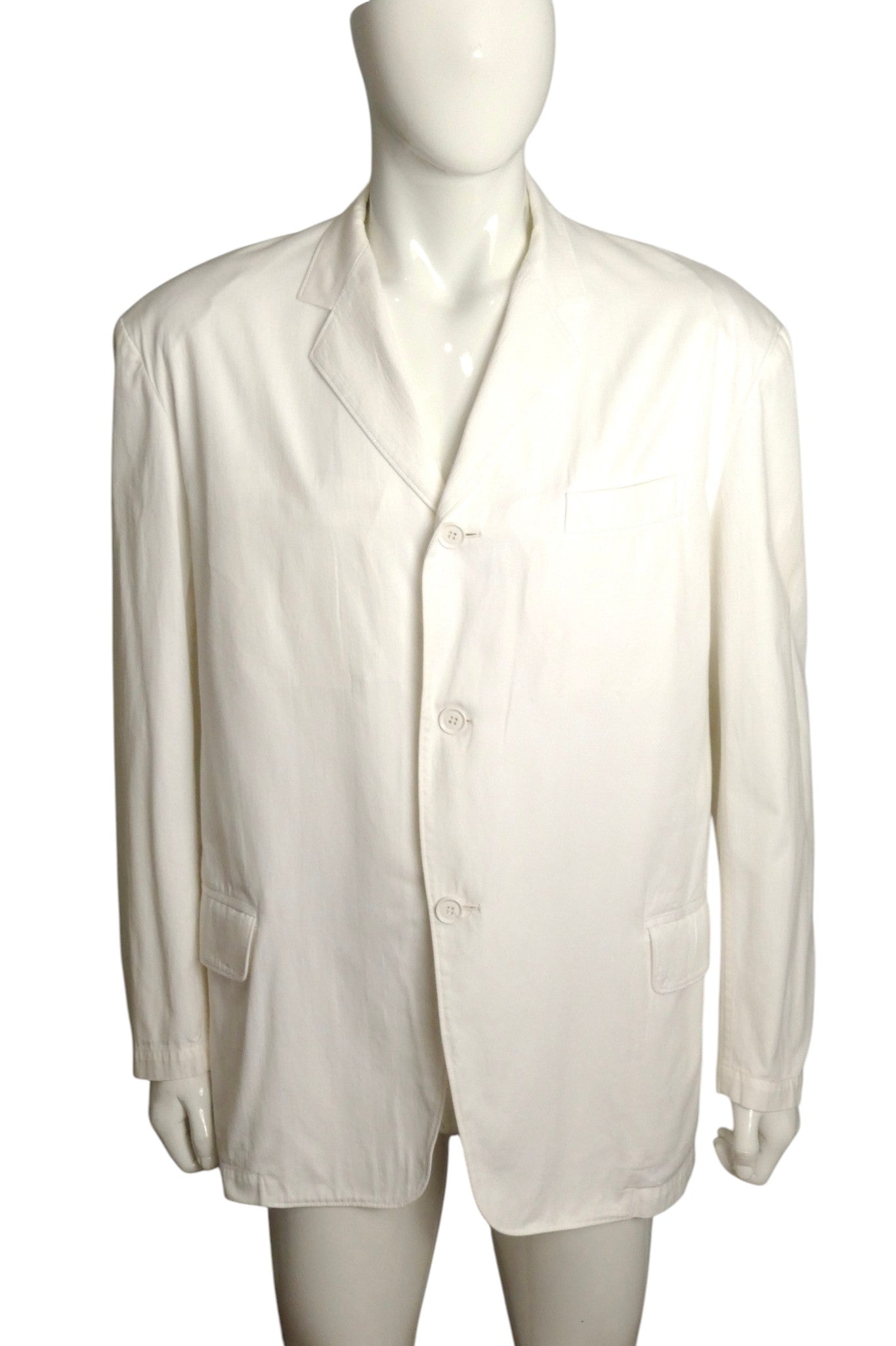 1980s Cotton Blazer, Size Medium