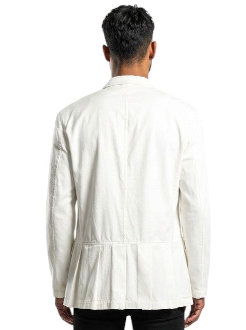 1980s Cotton Blazer, Size Medium