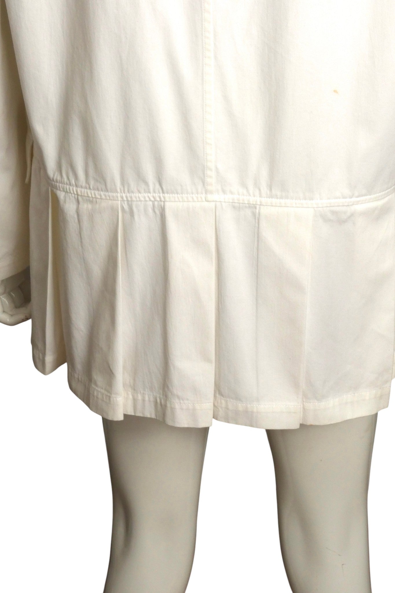 1980s Cotton Blazer, Size Medium