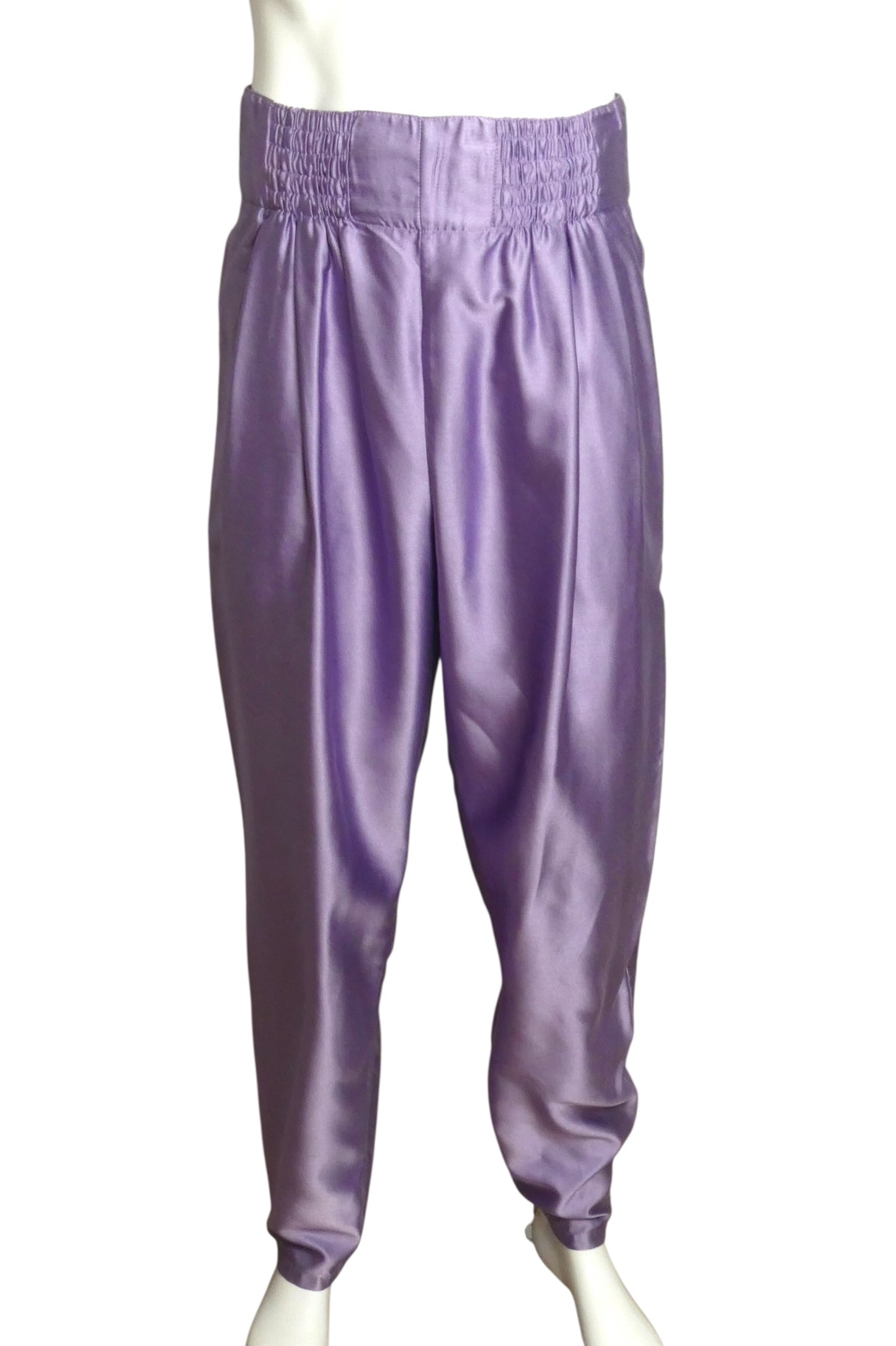 1980s Satin Suit, Size Large